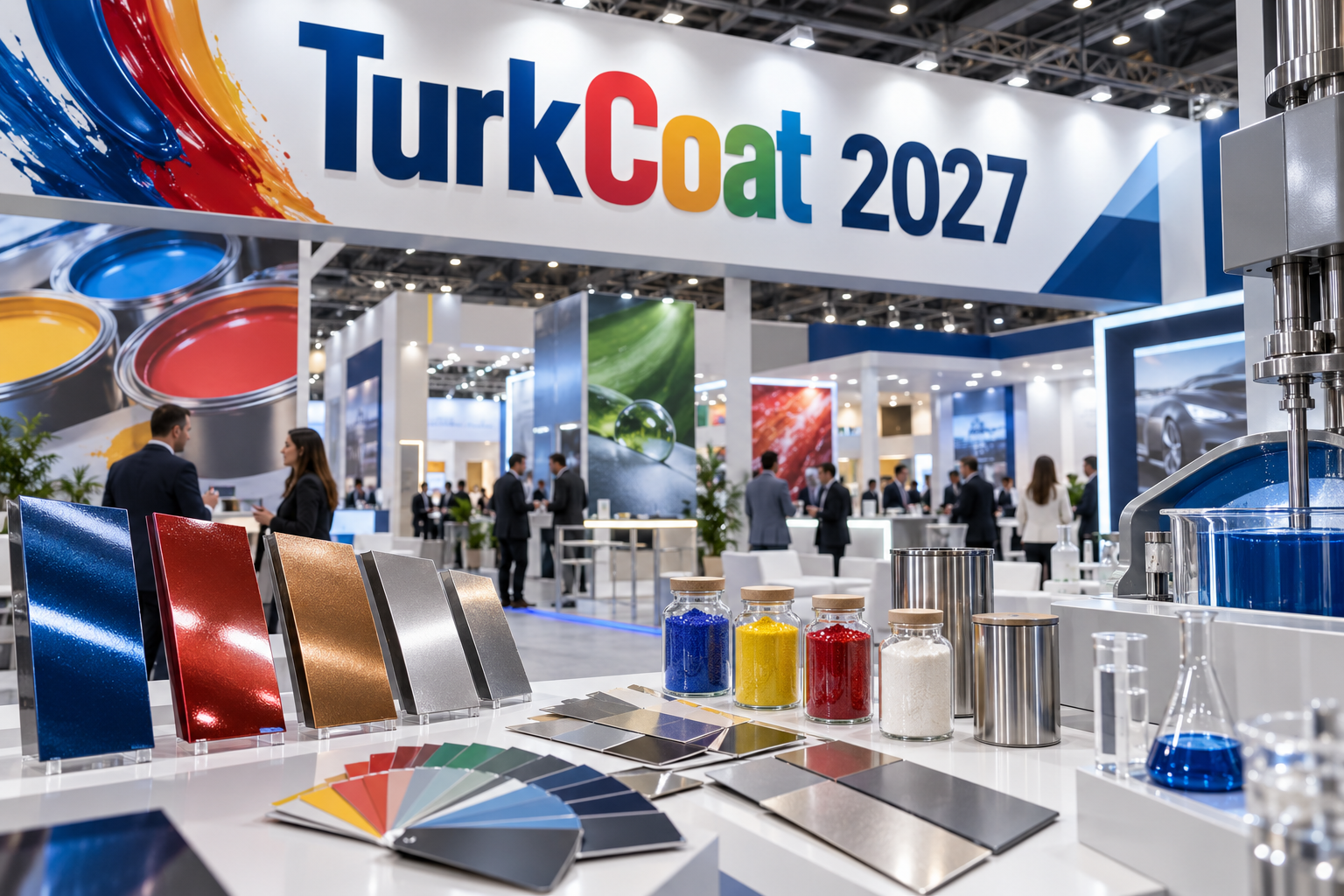 TurkCoat 2027 – 10. Uluslararası Boya, Boya Hammaddeleri, Yapı Kimyasalları ve Yapıştırıcı Hammaddeleri Laboratuvar ve Üretim Ekipmanları Fuarı