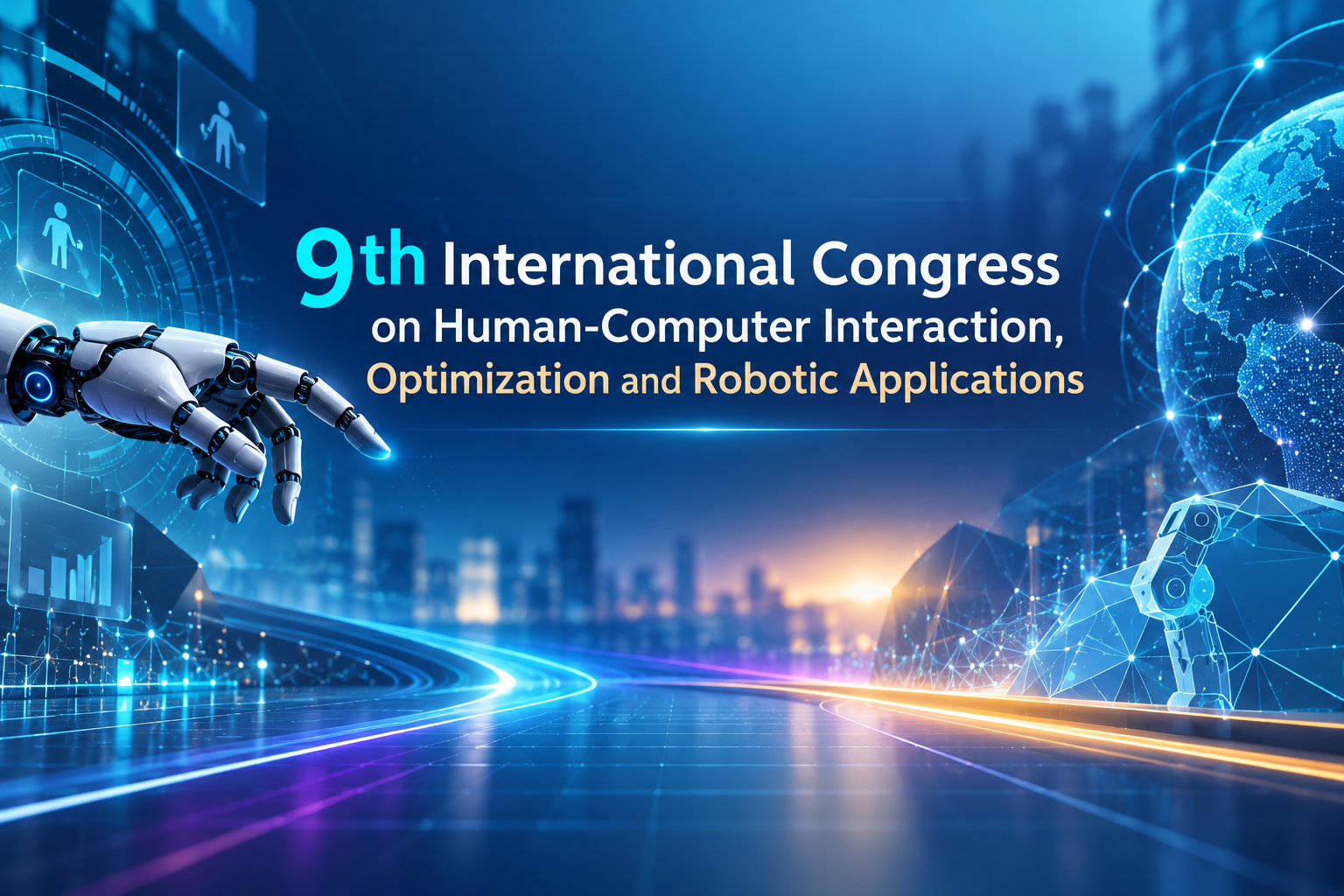 9th International Congress on Human-Computer Interaction, Optimization and Robotic Applications 2027