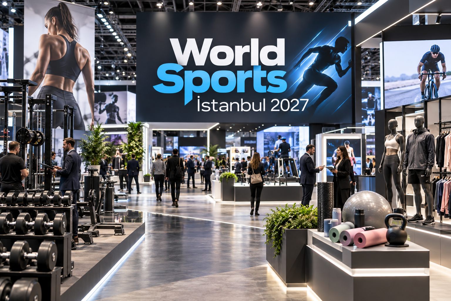 World Sports İstanbul - Uluslararası Fitness Ekipmanları, Spor Teknolojileri, Gıda, Giyim ve Wellness Fuarı 2027