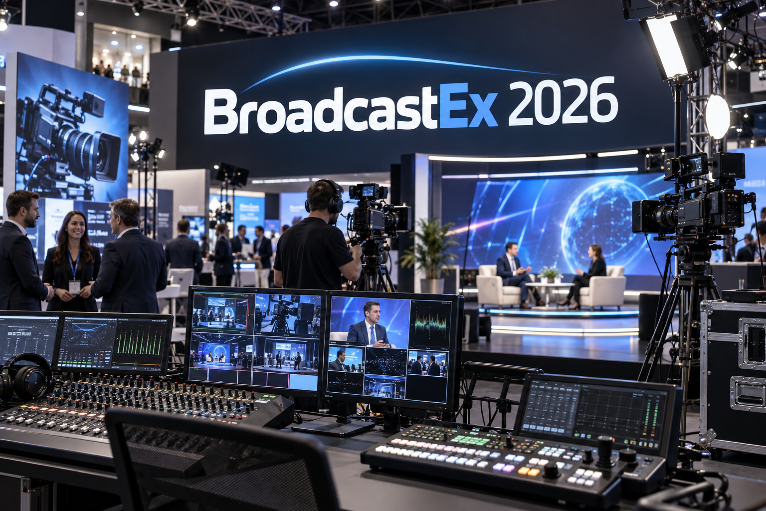 Broadcastex – Radyo & Televizyon, Dijital Yayıncılık Ekipmanları ve Film Prodüksiyon, Ses & Işık Teknolojileri Fuarı 2026