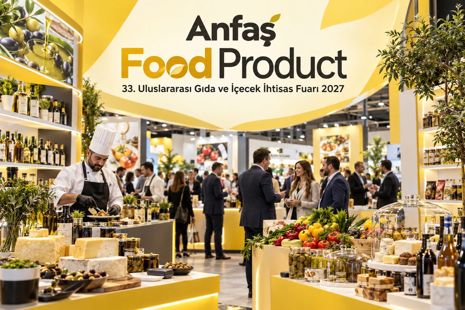 ANFAŞ Food Product – 33. Uluslararası Gıda ve İçecek İhtisas Fuarı 2027 etkinliği