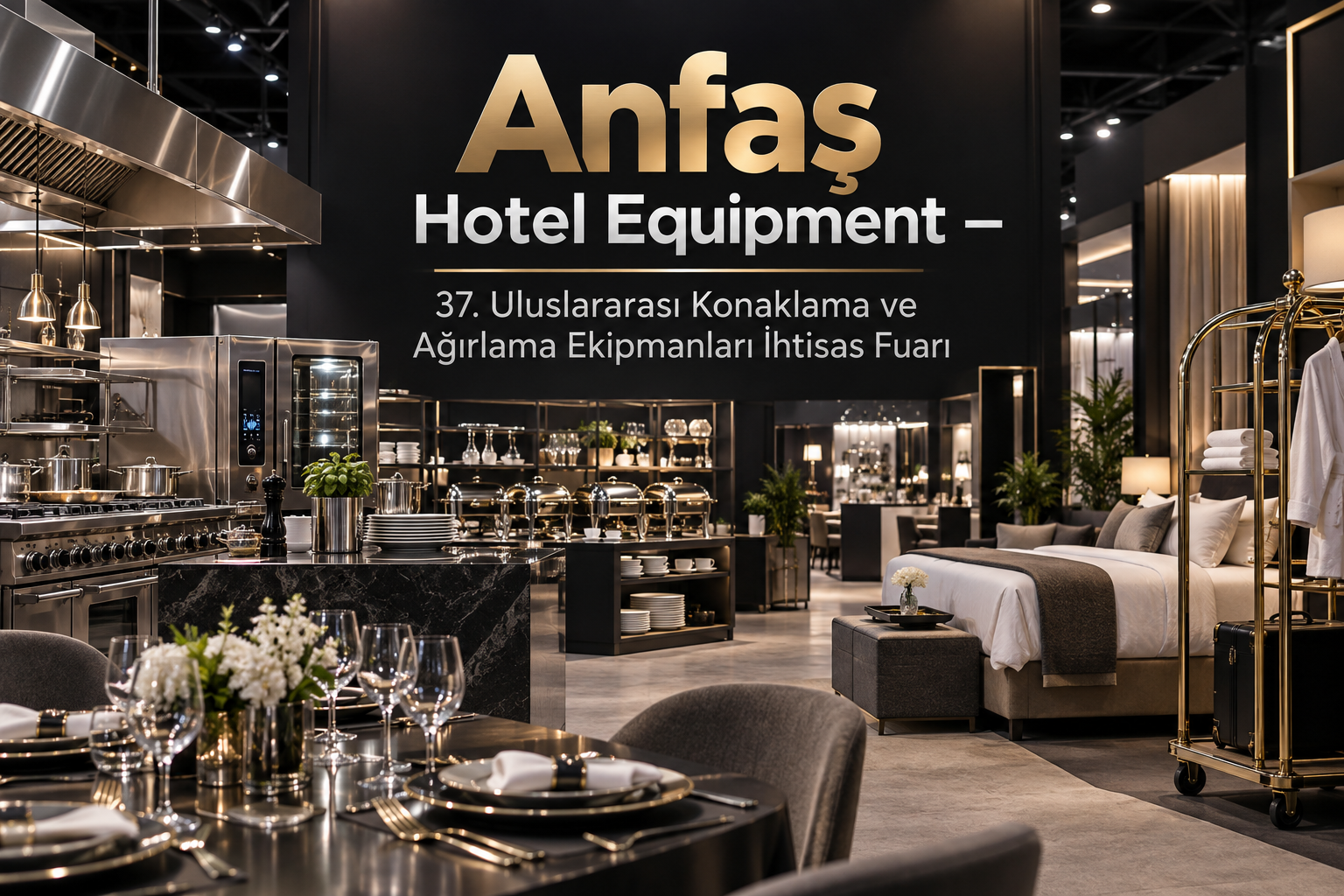 ANFAŞ Hotel Equipment – 37. Uluslararası Konaklama ve Ağırlama Ekipmanları İhtisas Fuarı 2027