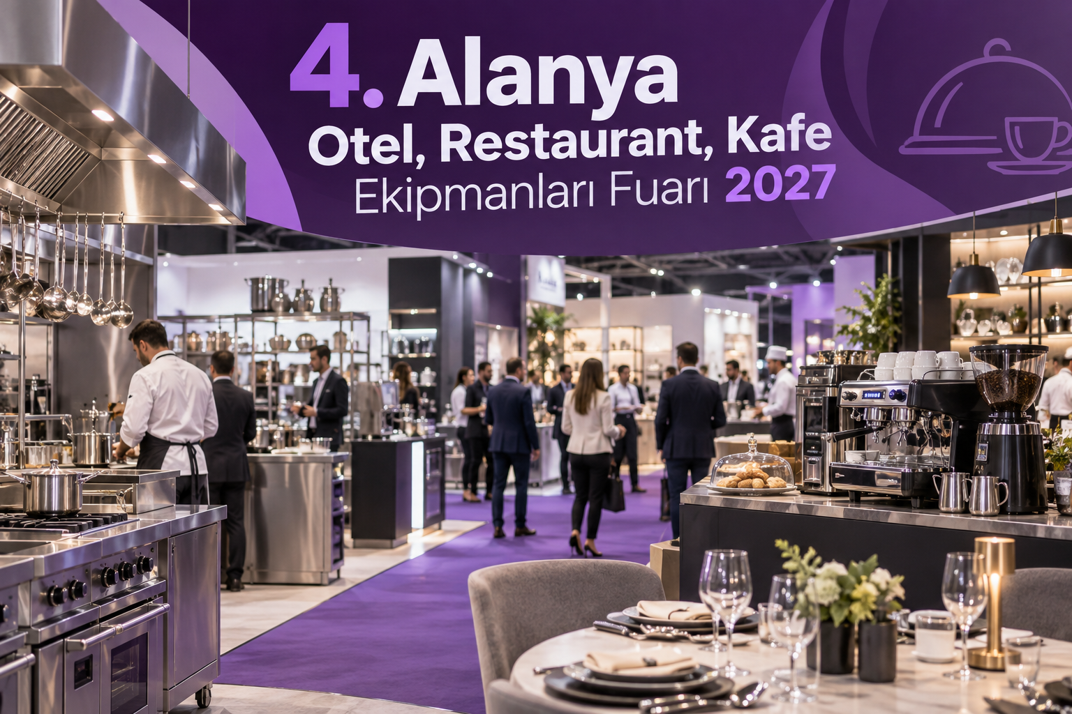 4. Alanya Otel, Restaurant, Kafe Ekipmanları Fuarı 2027
