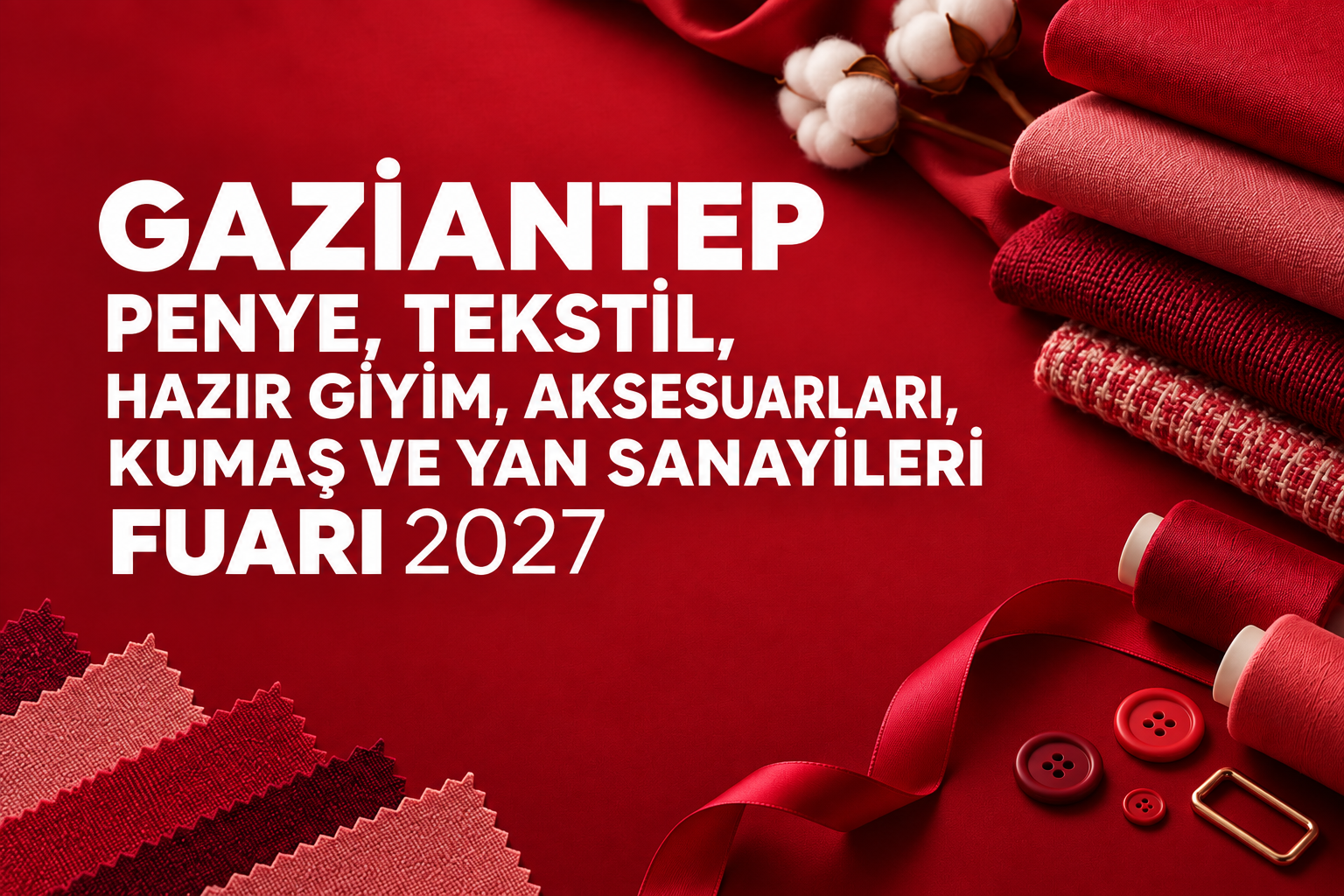 Gaziantep Penye, Tekstil, Hazır Giyim, Aksesuarları, Kumaş ve Yan Sanayileri Fuarı 2. Dönem 2027