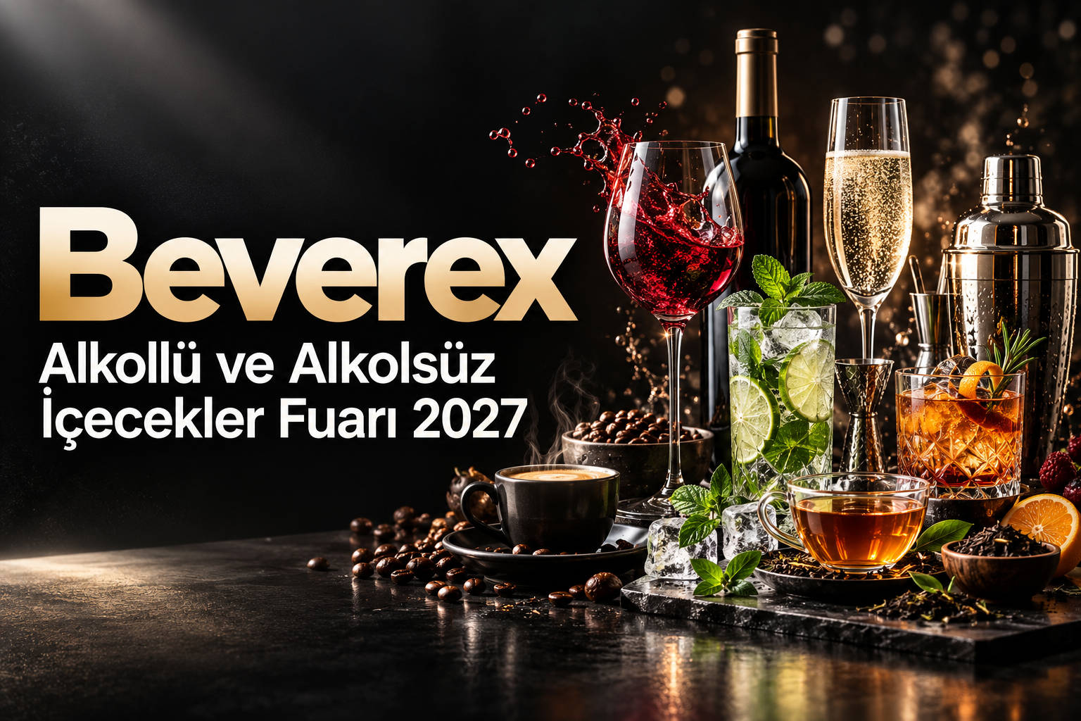 Beverex – Alkollü ve Alkolsüz İçecekler Fuarı 2027