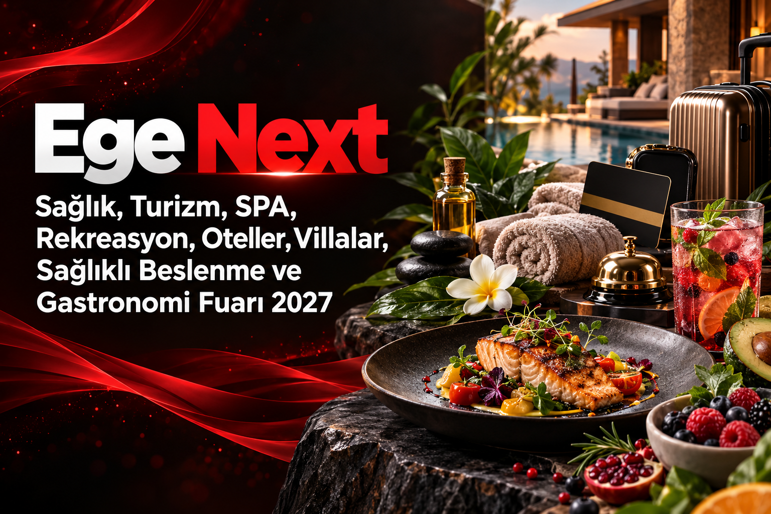 Ege Next Sağlık, Turizm, SPA, Rekreasyon, Oteller, Villalar, Sağlıklı Beslenme ve Gastronomi Fuarı 2027