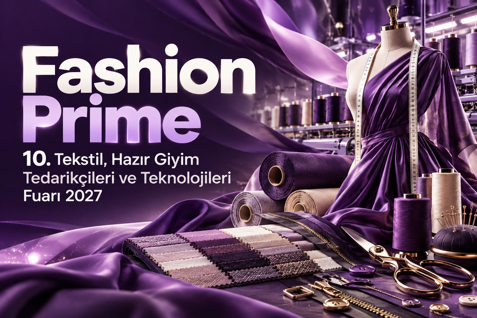 Fashion Prime 10. Tekstil, Hazır Giyim Tedarikçileri ve Teknolojileri Fuarı 2027