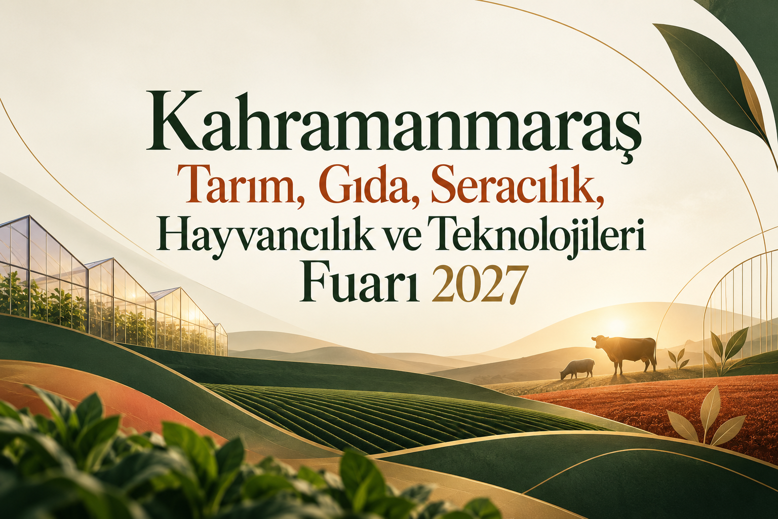 Kahramanmaraş Tarım, Gıda, Seracılık, Hayvancılık ve Teknolojileri Fuarı 2027