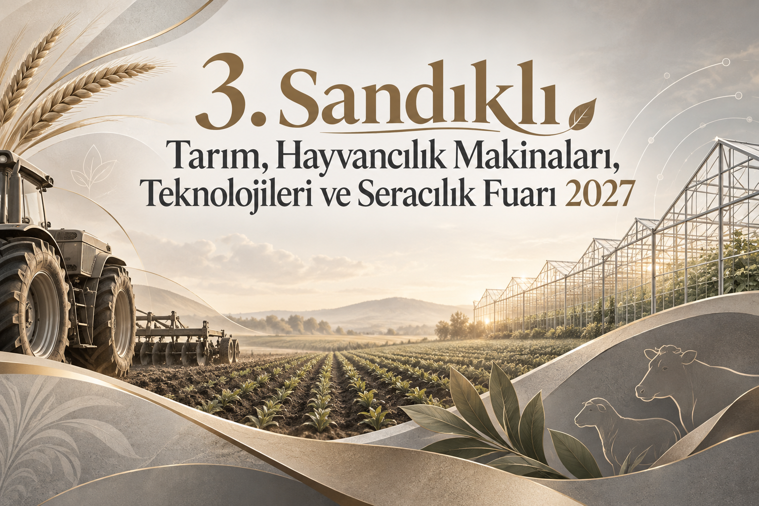 3. Sandıklı Tarım, Hayvancılık Makinaları, Teknolojileri ve Seracılık Fuarı 2027