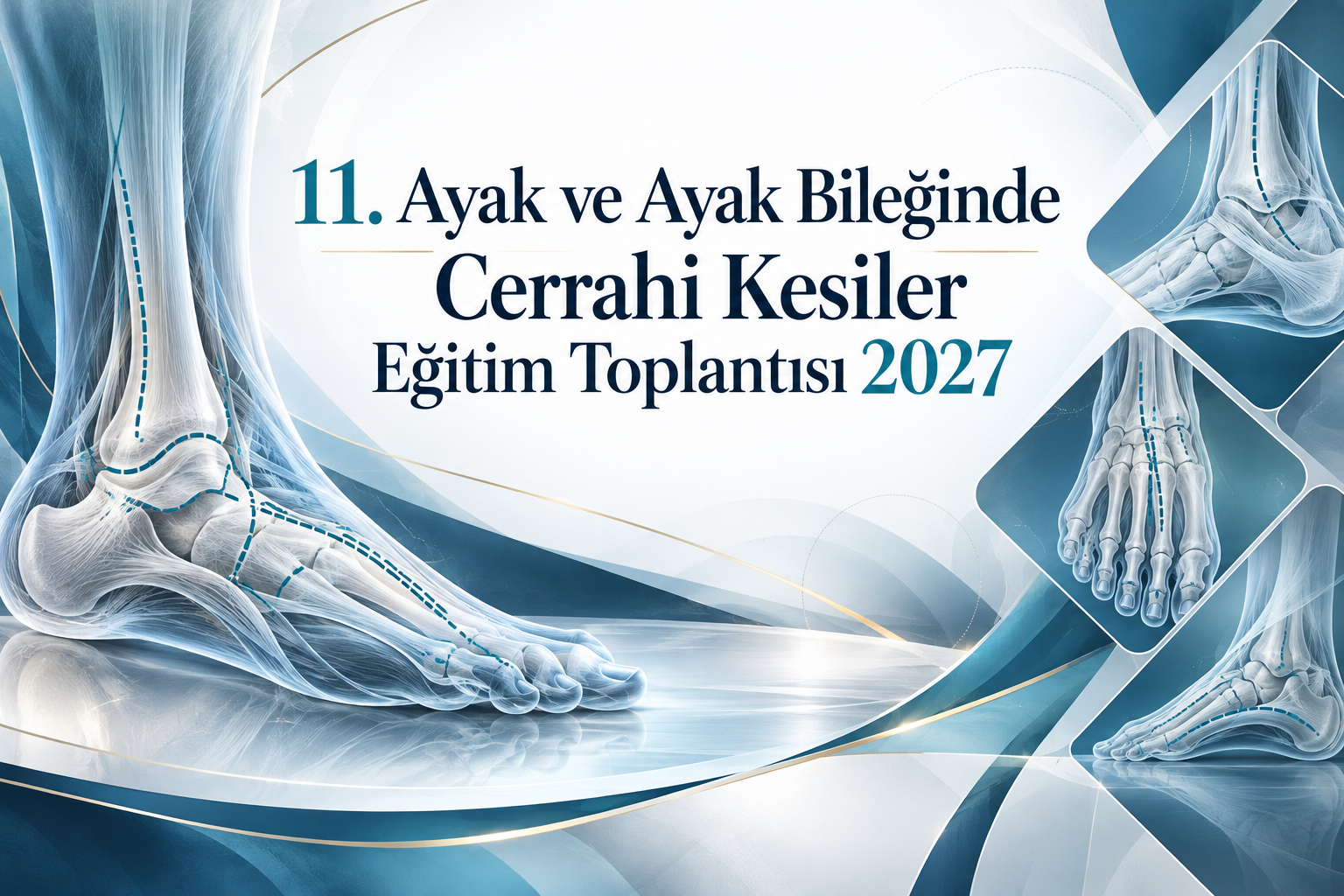 11. Ayak ve Ayak Bileğinde Cerrahi Kesiler Eğitim Toplantısı 2027 etkinliği