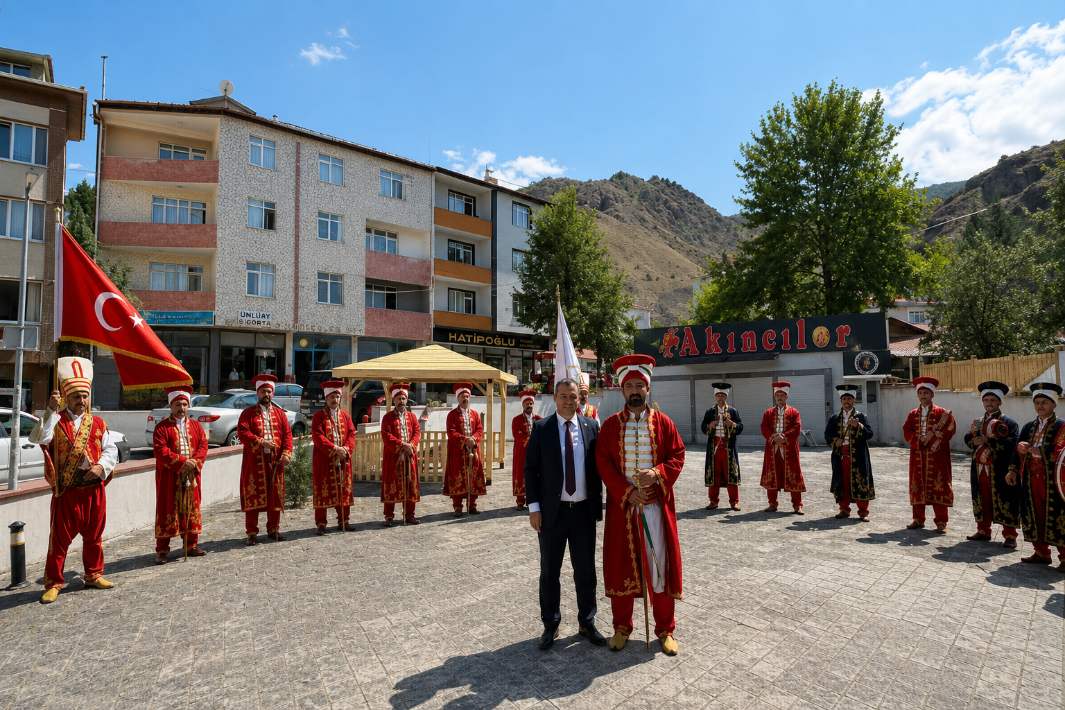 Geçmiş yıllarda Akıncılar Kültür Sanat ve Kavun Festivali görselleri