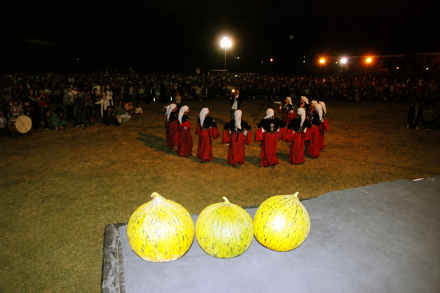 Geçmiş yıllarda Akıncılar Kültür Sanat ve Kavun Festivali görselleri