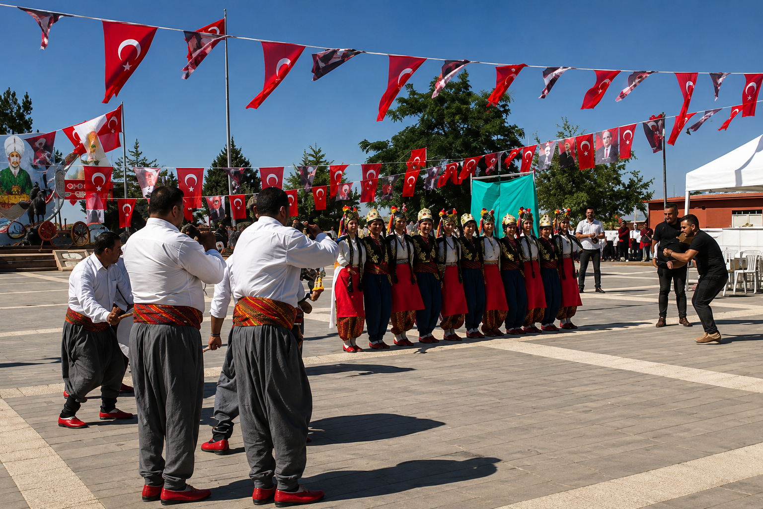 Geçmiş yılların Mercidabık Zaferi’ Kutlamaları görselleri
