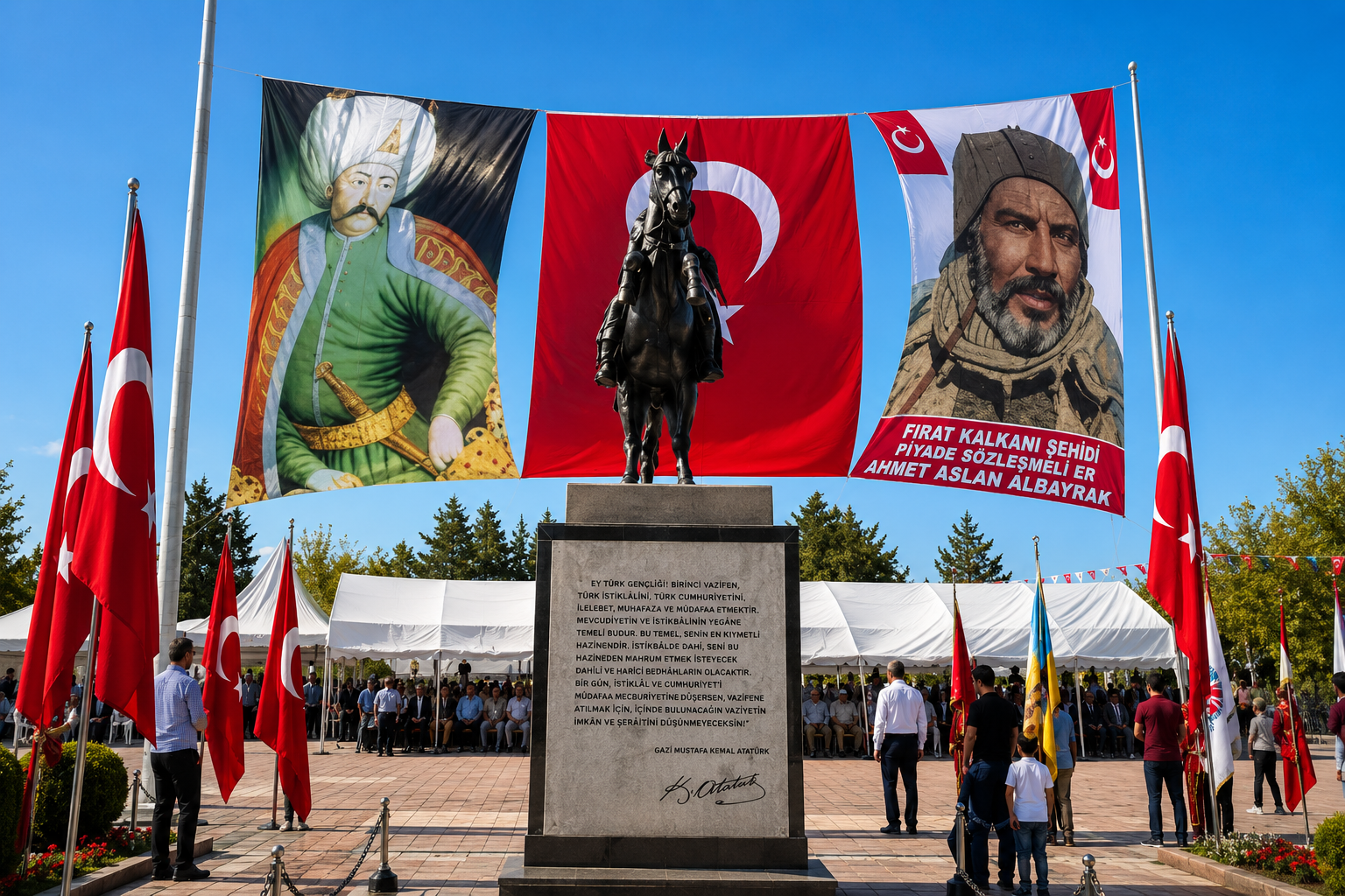 Geçmiş yılların Mercidabık Zaferi’ Kutlamaları görselleri