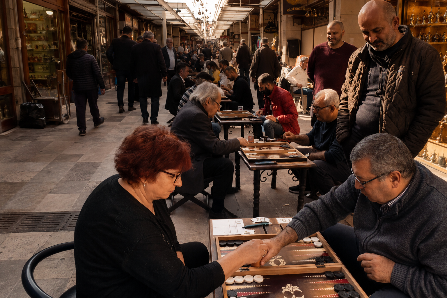Geçmiş yılların Melek Girmez Tavla Turnuvası görselleri
