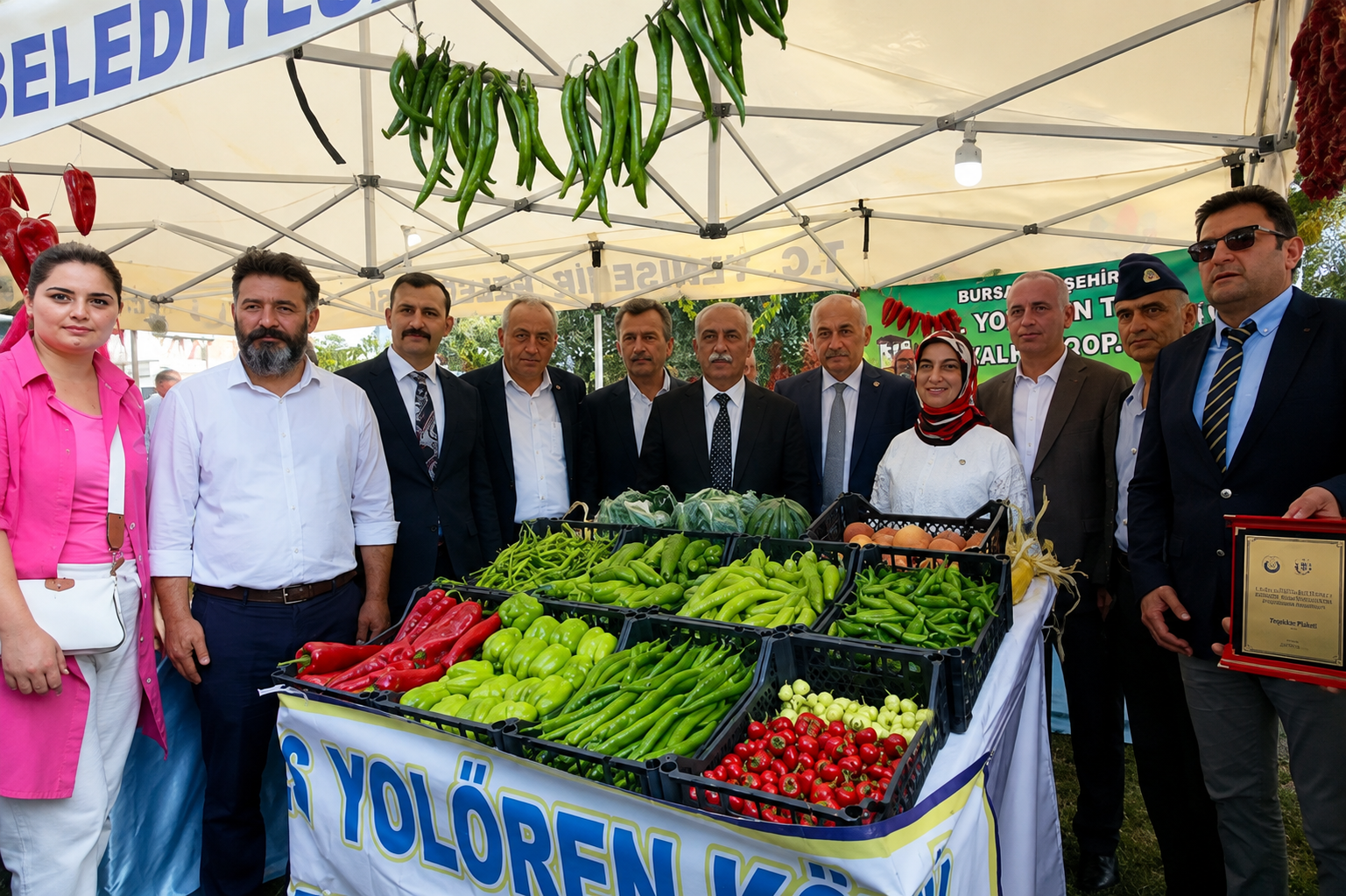 Geçmiş yılların Uluslararası Altın Biber Festivali görselleri