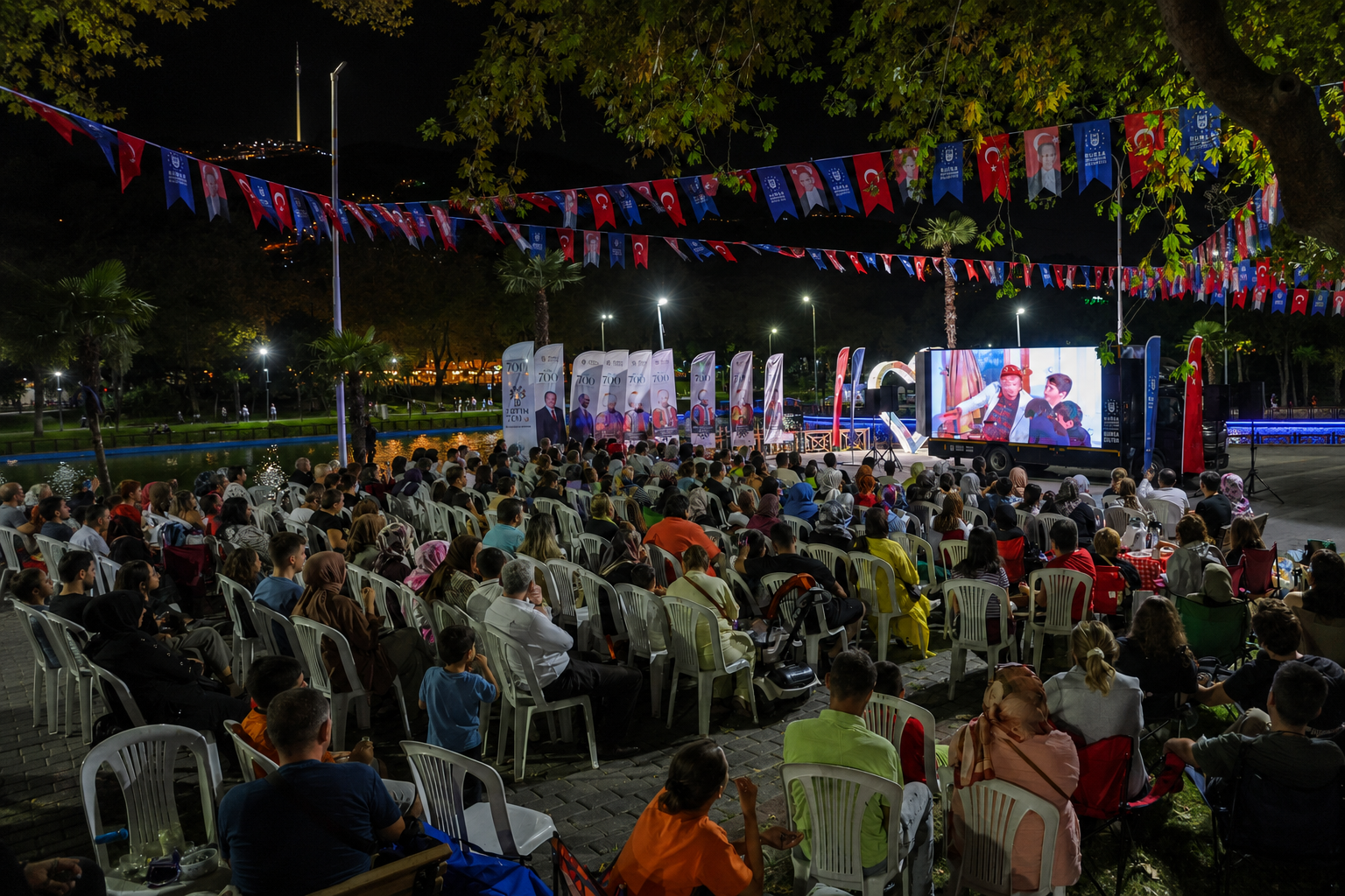 Geçmiş Kültürpark Yeşilçam Sinema Akşamları görselleri