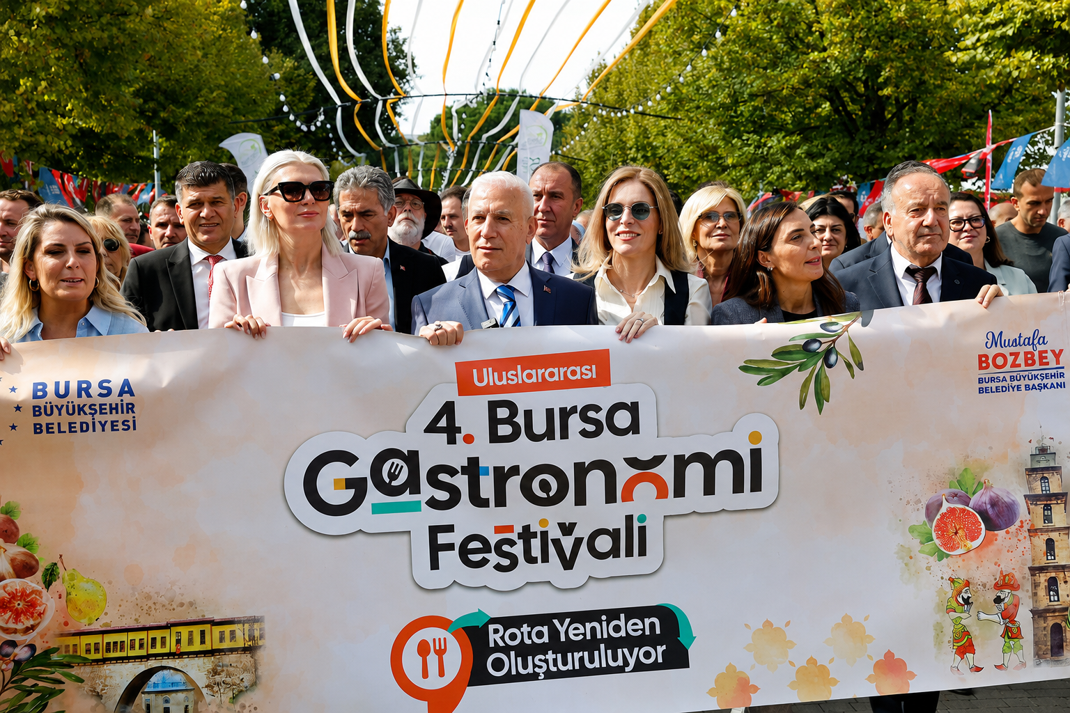 Geçmiş yılların Uluslararası Bursa Gastronomi Festivali görselleri