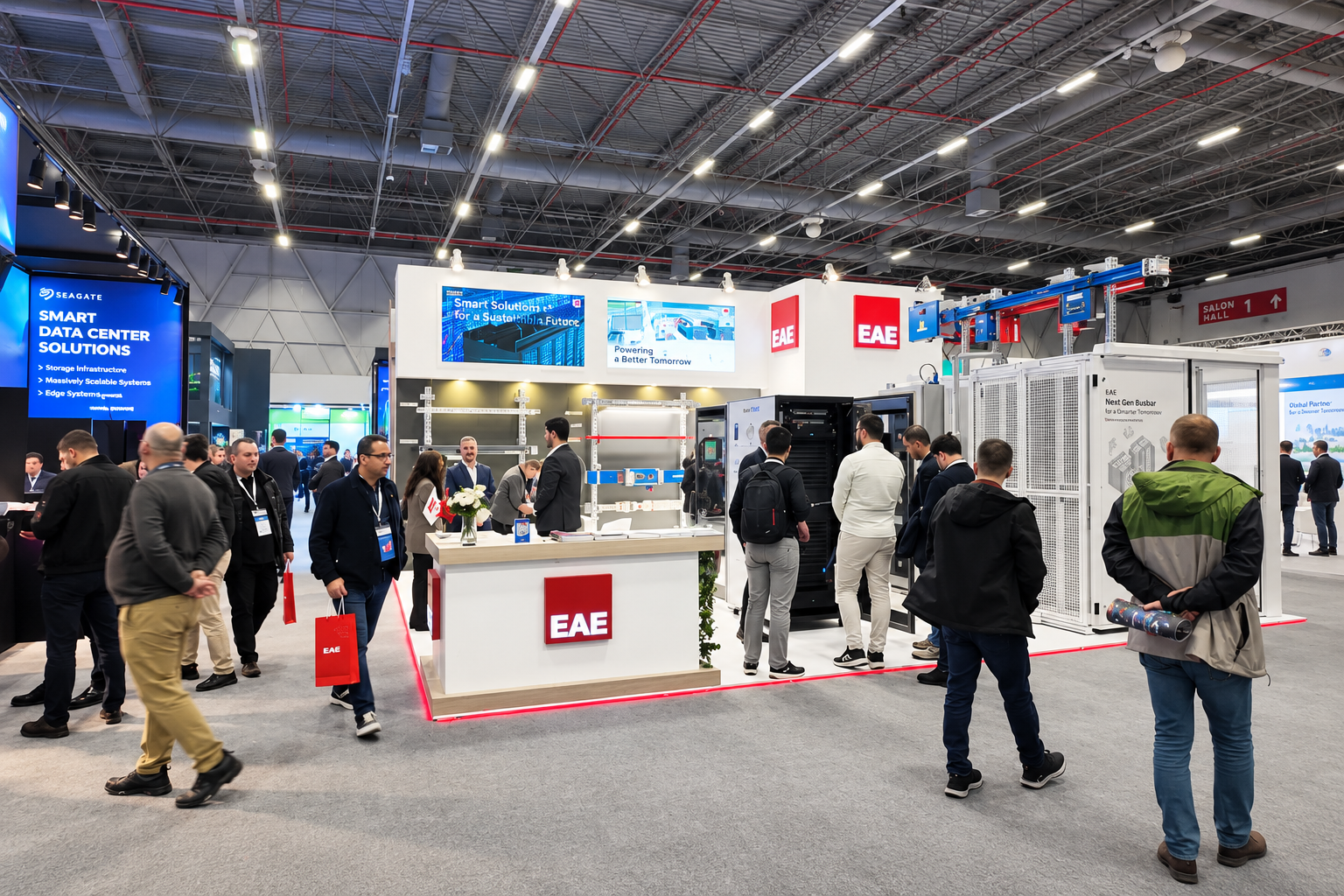 Geçmiş yılların Data Center Eurasia Fuarı ve Konferansı görselleri