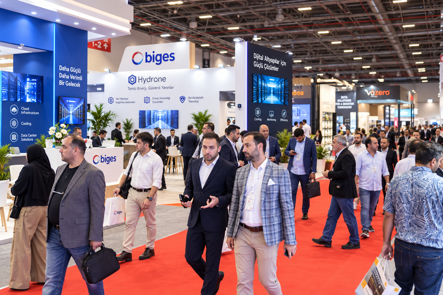 Geçmiş yılların Data Center Eurasia Fuarı ve Konferansı görselleri