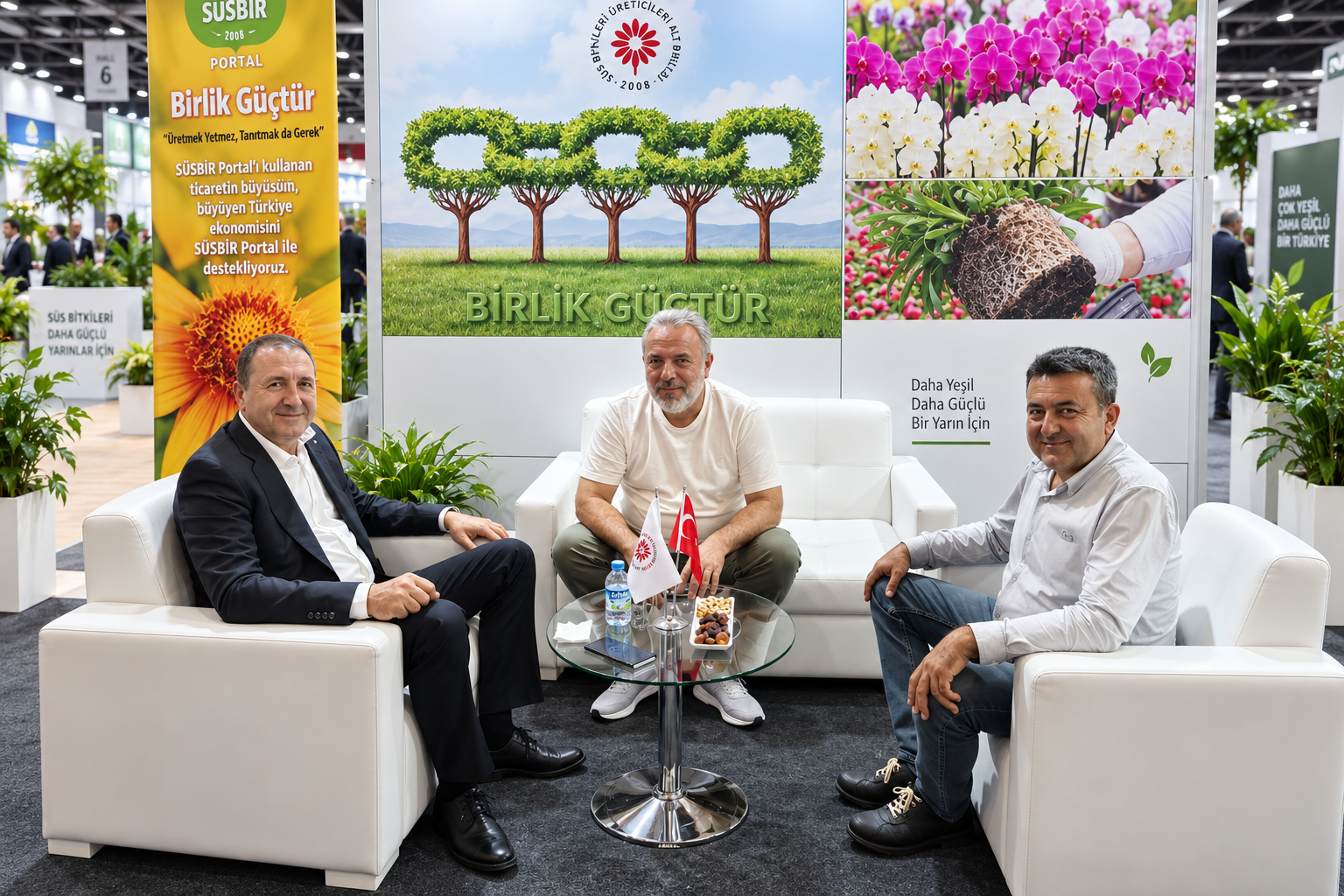 Geçmiş yılların Peyzaj İstanbul Fuarı görselleri