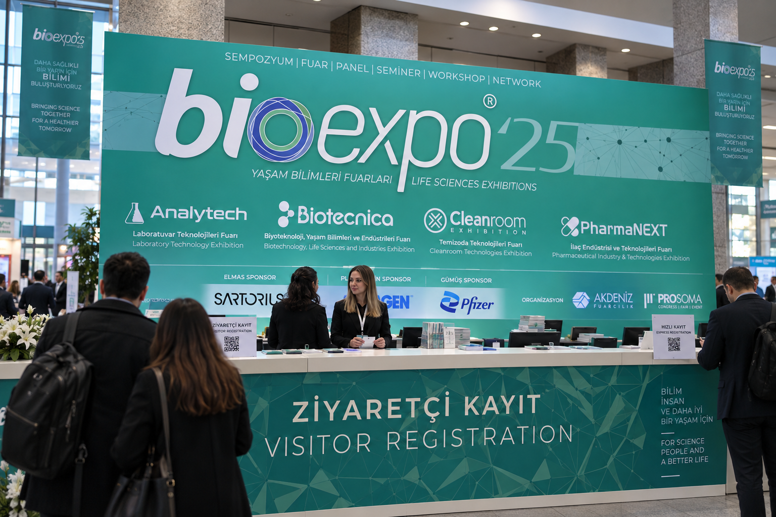 Geçmiş yılların BioExpo Yaşam Bilimleri Fuarı görselleri