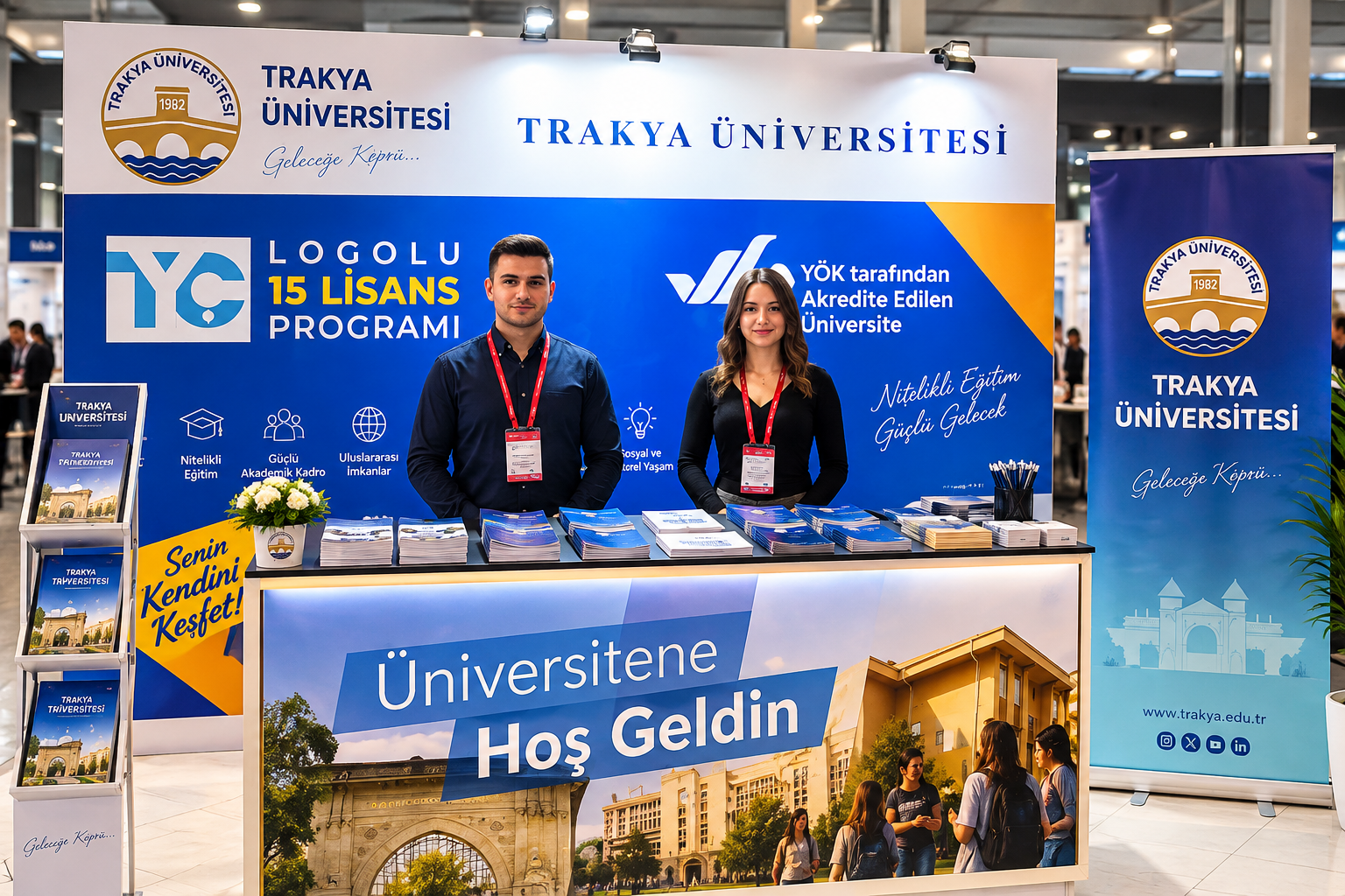 Geçmiş yılların İstanbul Eğitim ve Kariyer Fuarı görselleri