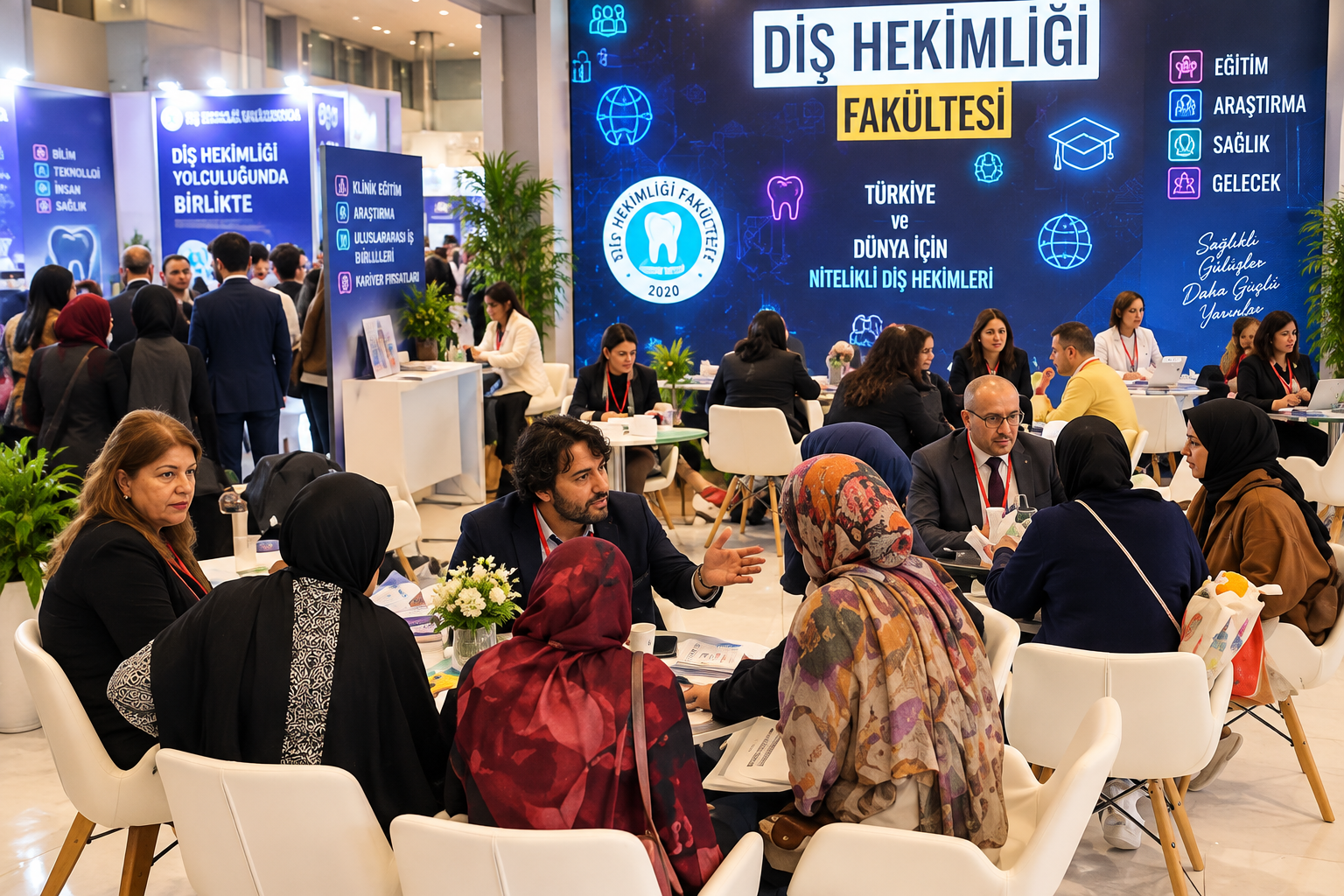 Geçmiş yılların İstanbul Eğitim ve Kariyer Fuarı görselleri