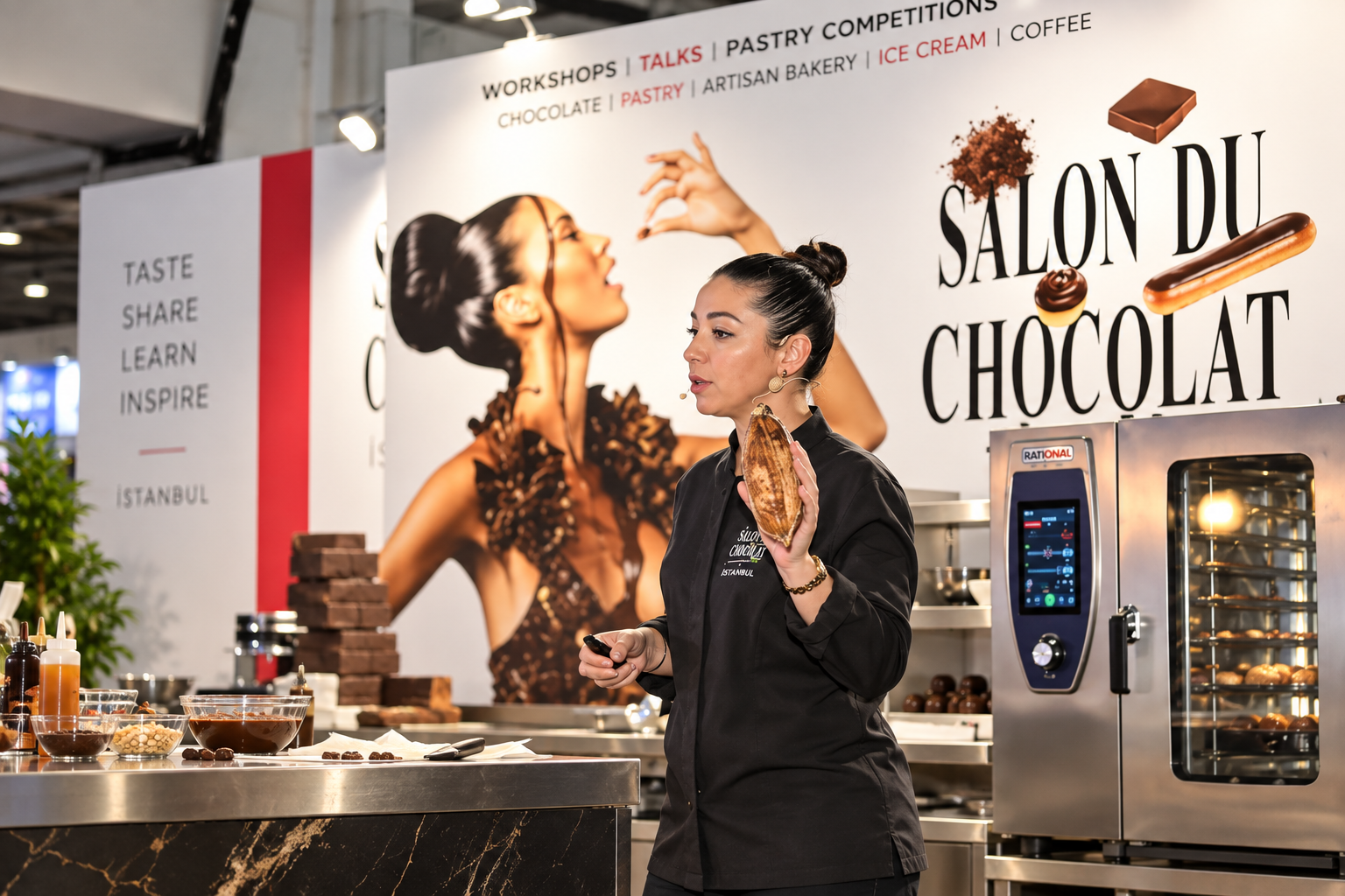 Geçmiş yılların Salon du Chocolat İstanbul görselleri