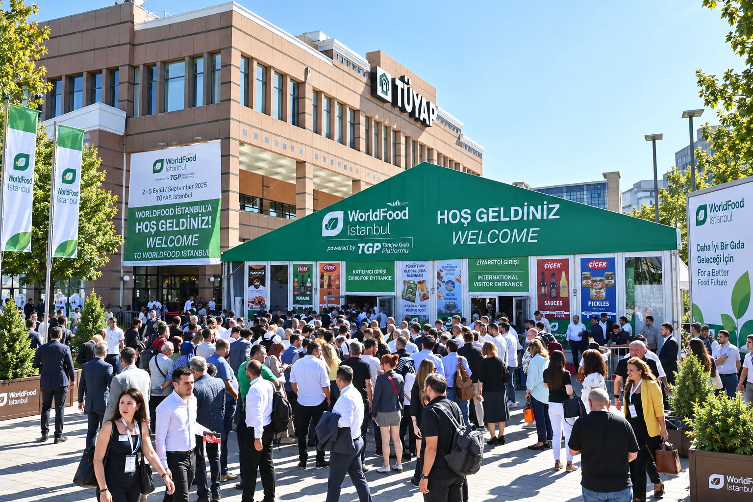 Geçmiş yılların WorldFood İstanbul görselleri