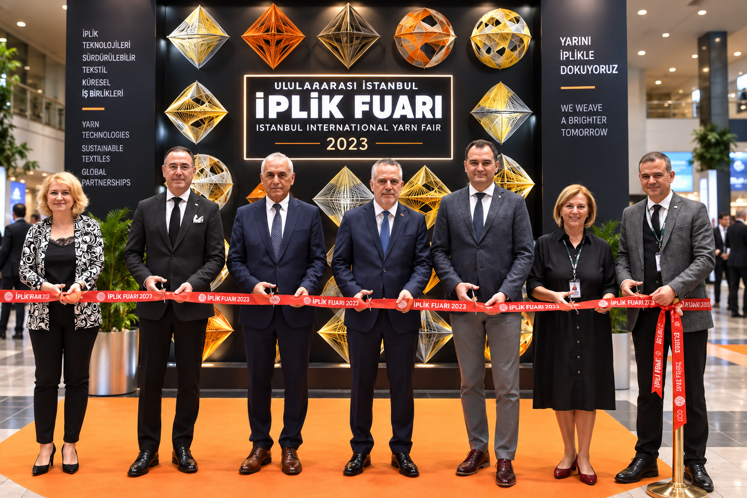 Geçmiş yılların Uluslararası İstanbul İplik Fuarı görselleri