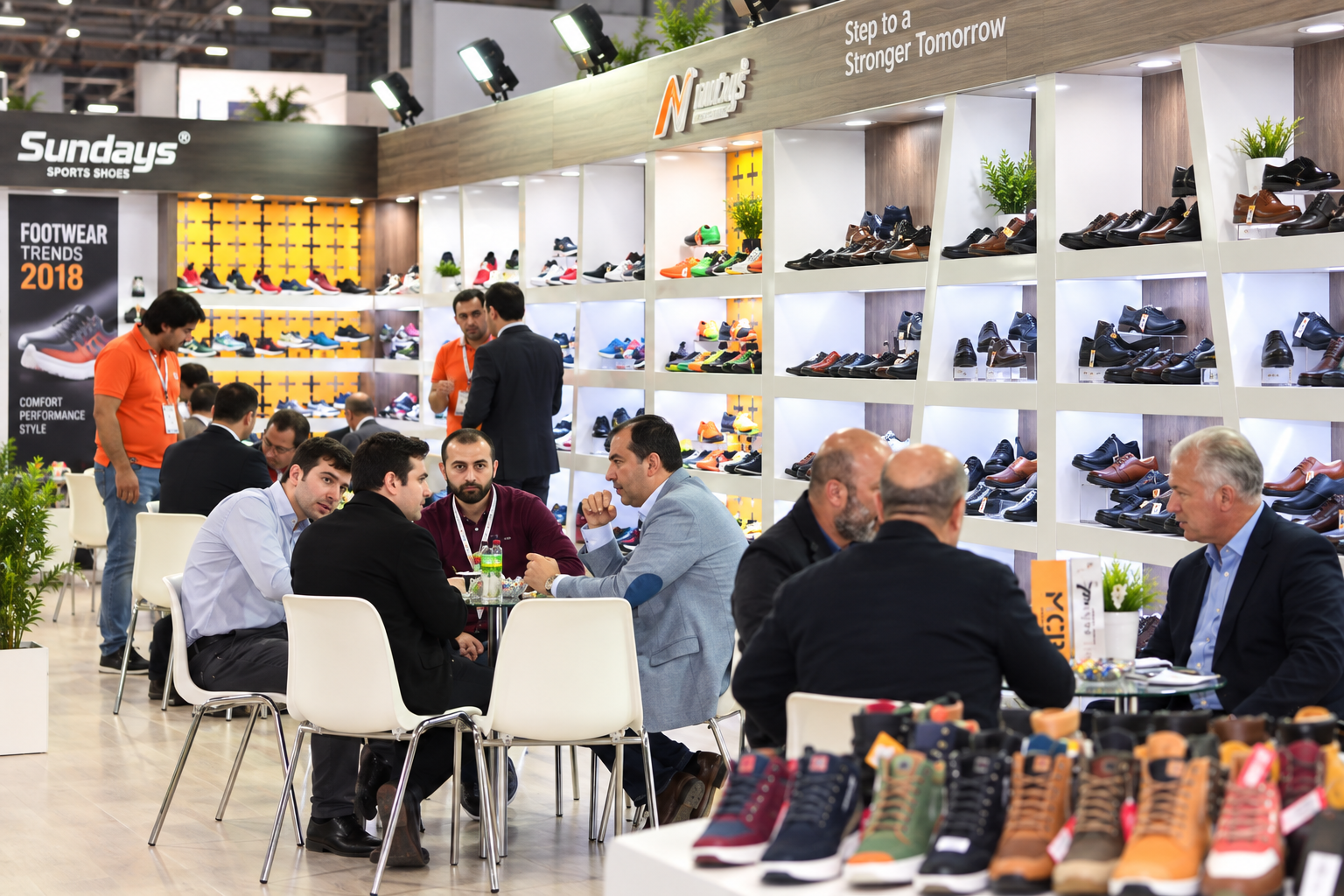 Geçmiş yılların AYMOD Ayakkabı Moda Fuarı görselleri