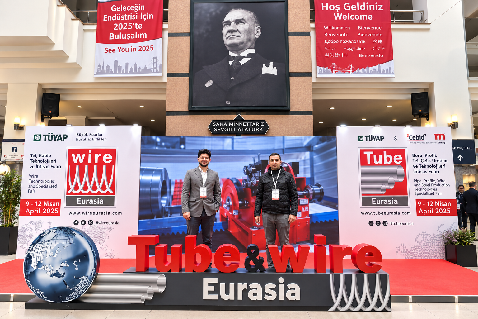 Geçmiş yılların Tube Eurasia / Wire Eurasia görselleri