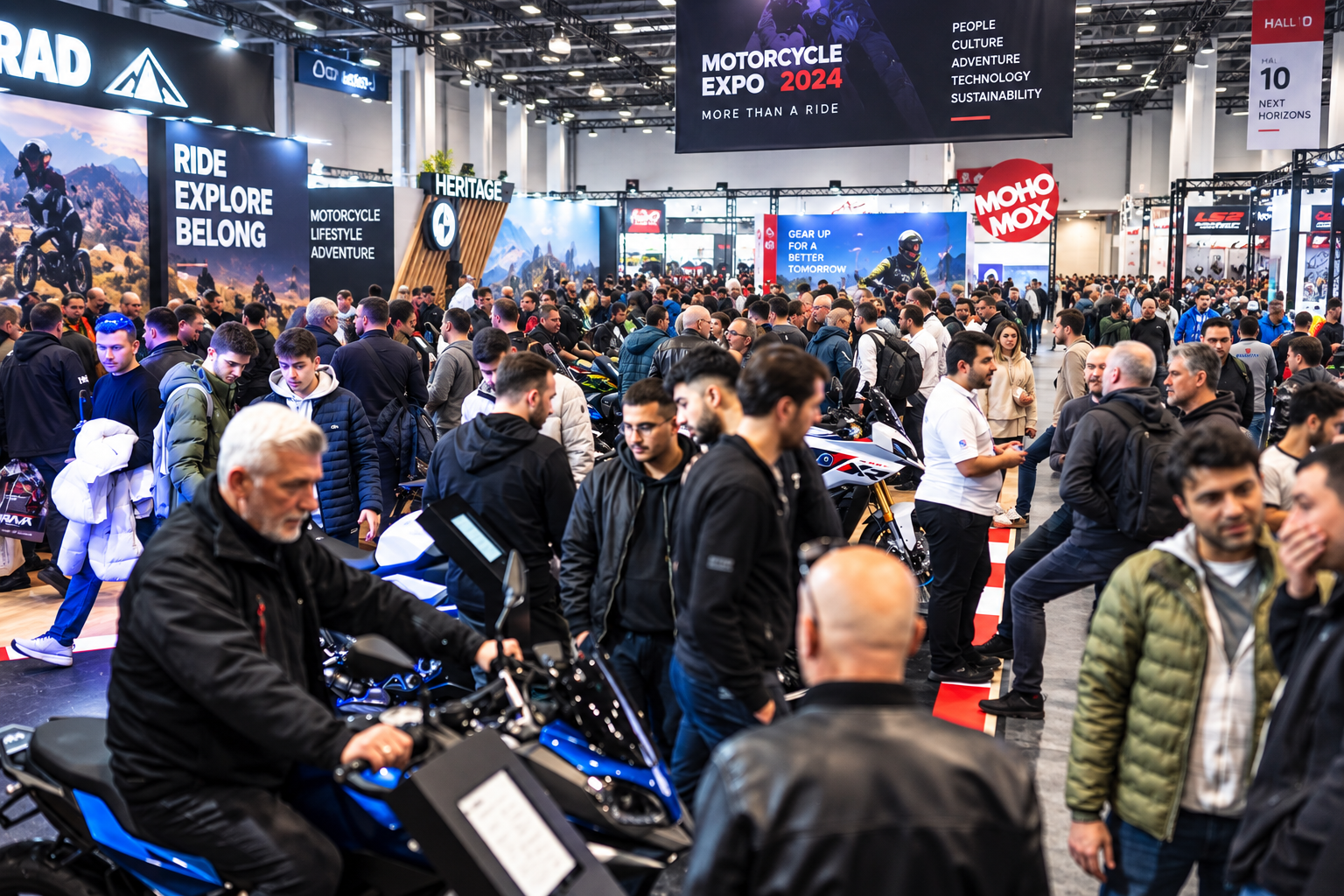 Geçmiş yılların Motobike Istanbul görselleri