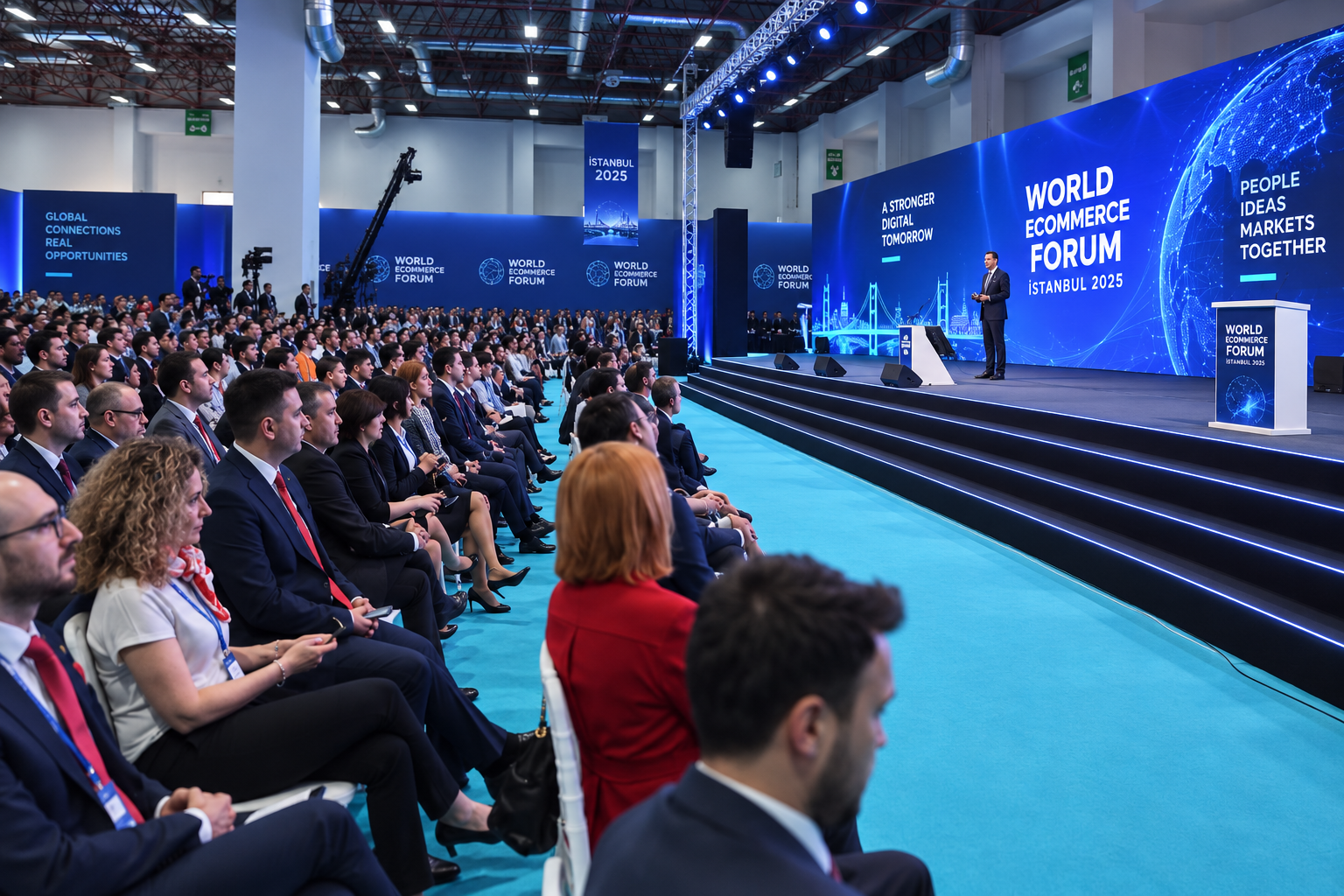 Geçmiş yılların WORLDEF E-Ticaret Fuarı görselleri
