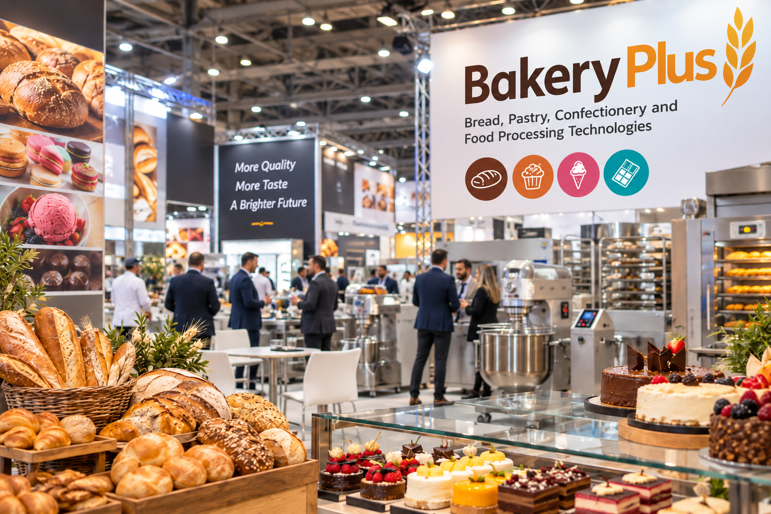Bakery Plus 7. Ekmek, Pasta Makineleri, Dondurma, Çikolata Ve Teknolojileri Fuarı 2027
