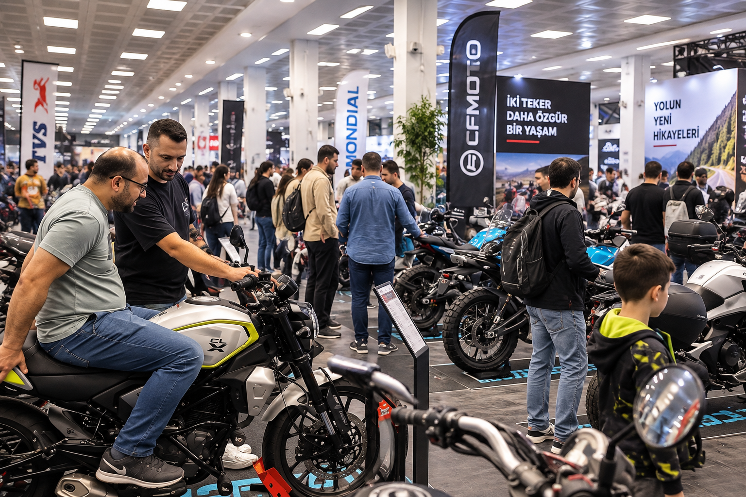Motobiex'27 Ankara 3. Motosiklet, Bisiklet Endüstrisi Ve Aksesuarları Fuarı