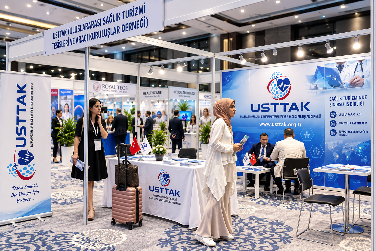 Geçmiş yılların Vitahealth Sağlık Turizm Fuarı görselleri