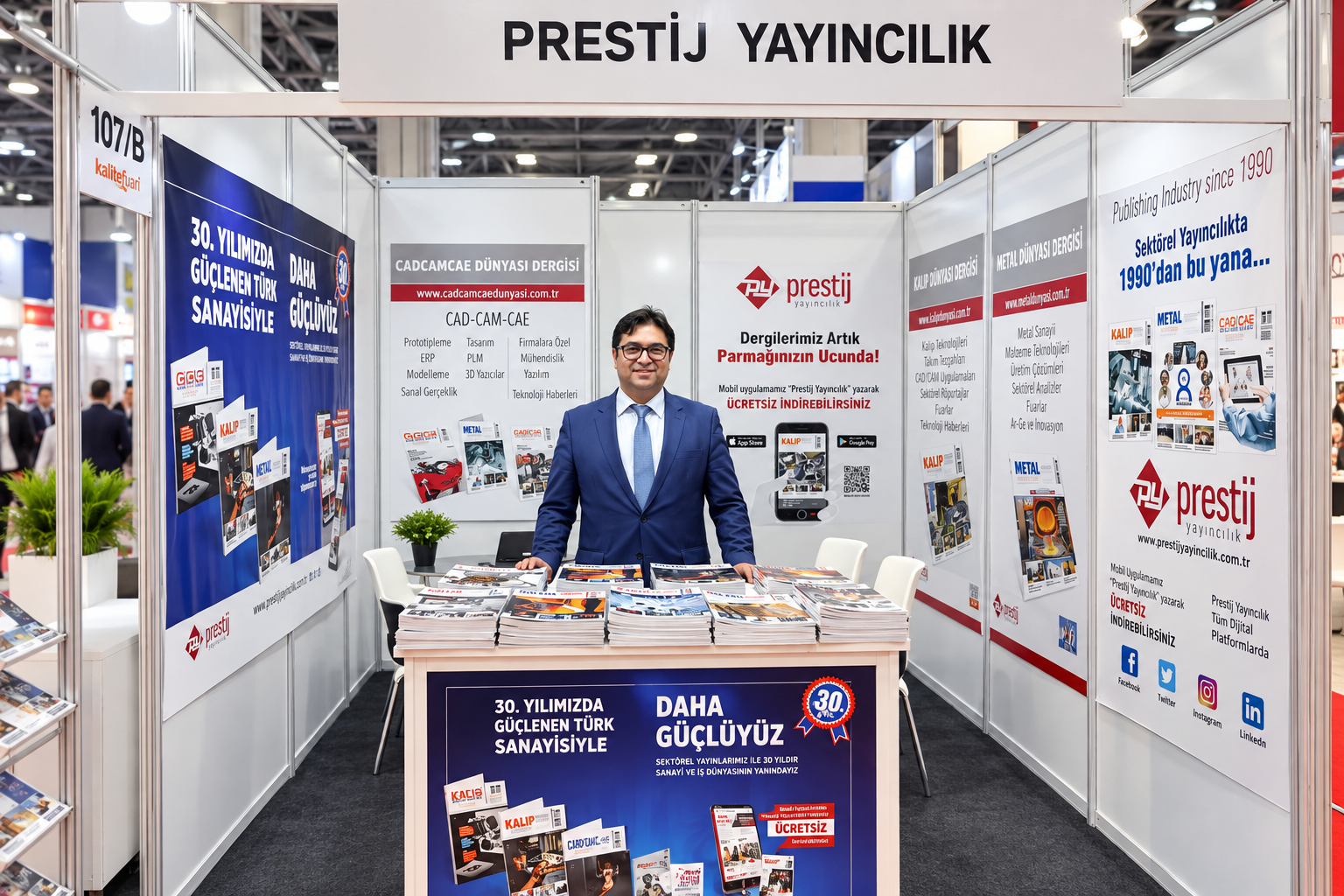 Geçmiş yılların Kalite fuarı görselleri
