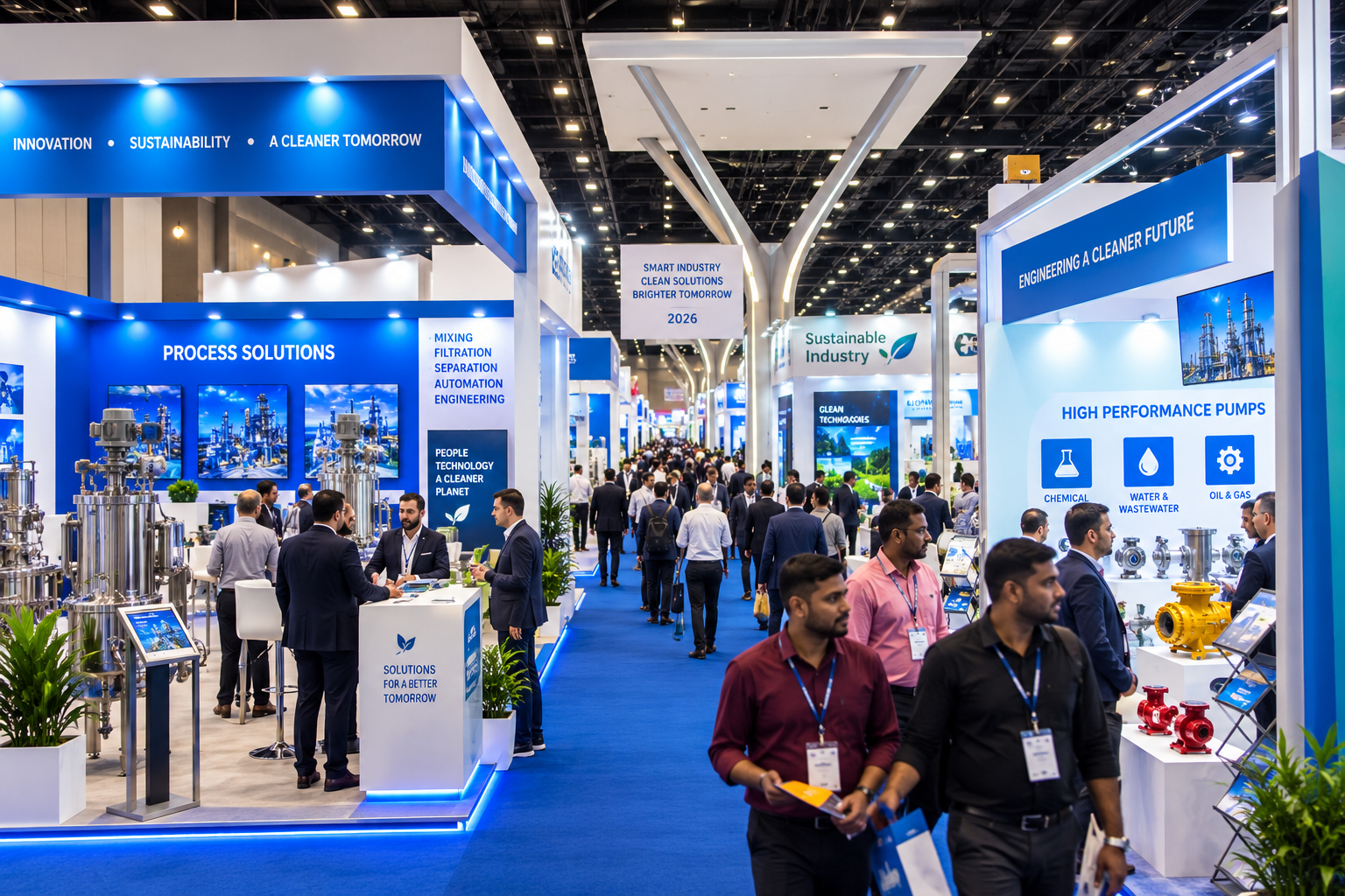 Geçmiş yılların Powder Dosing Expo görselleri