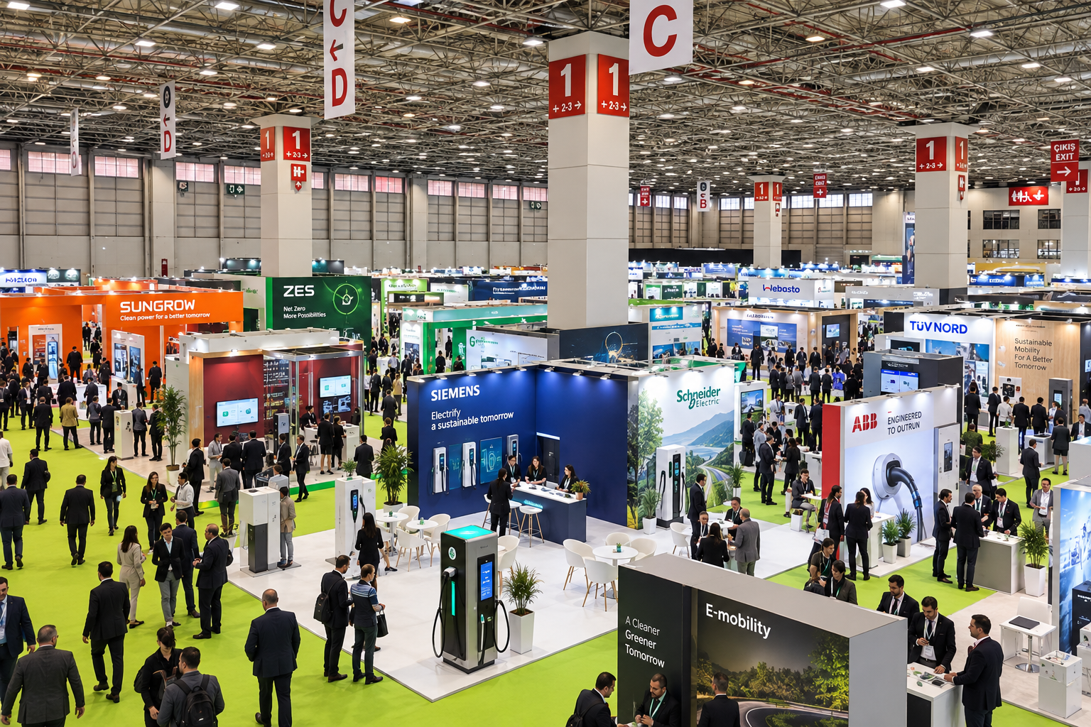 Geçmiş yılların EV Charge Show görselleri