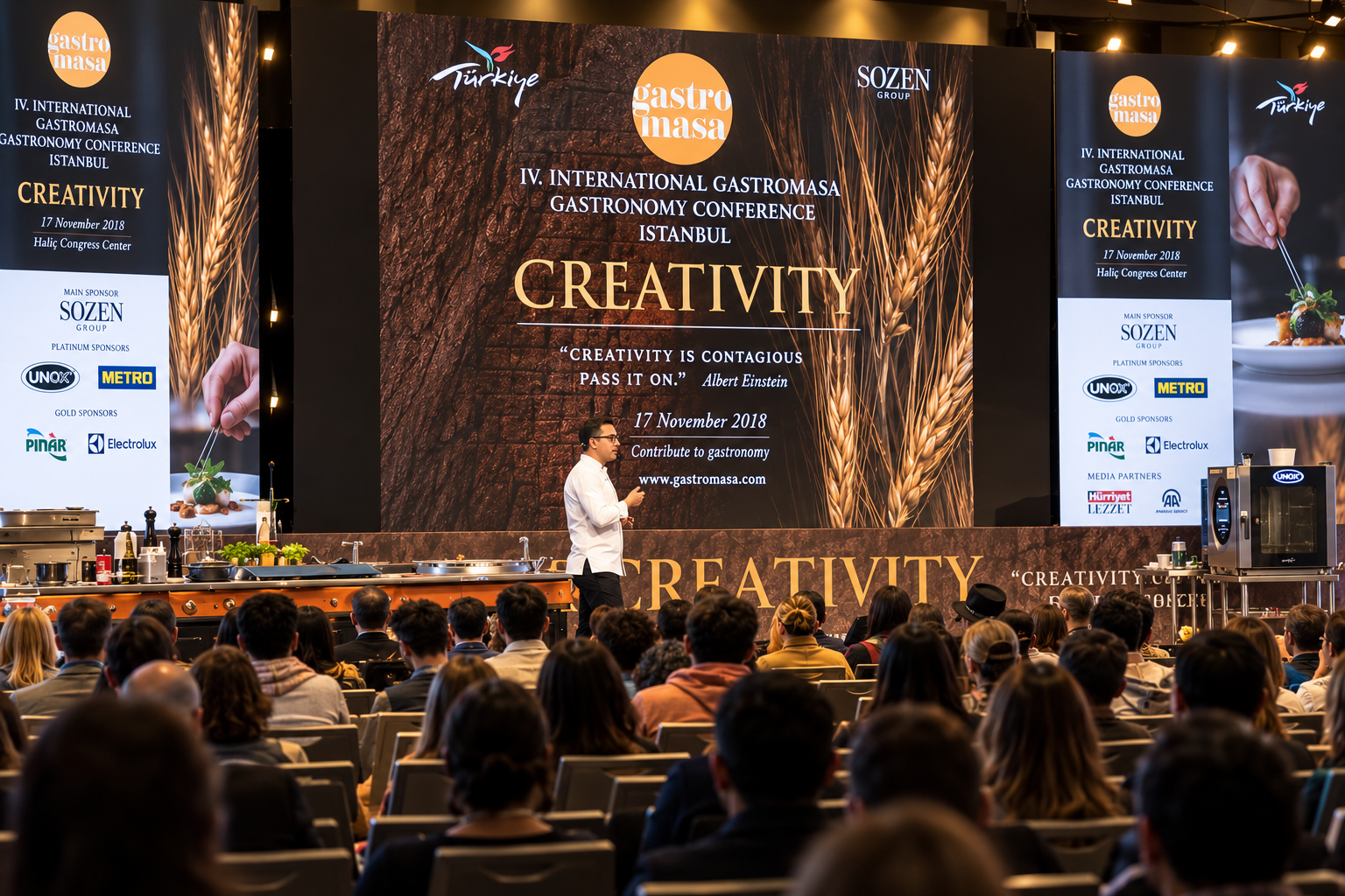Geçmiş yılların Gastromasa Gastronomi Konferansı & Fuarı görselleri
