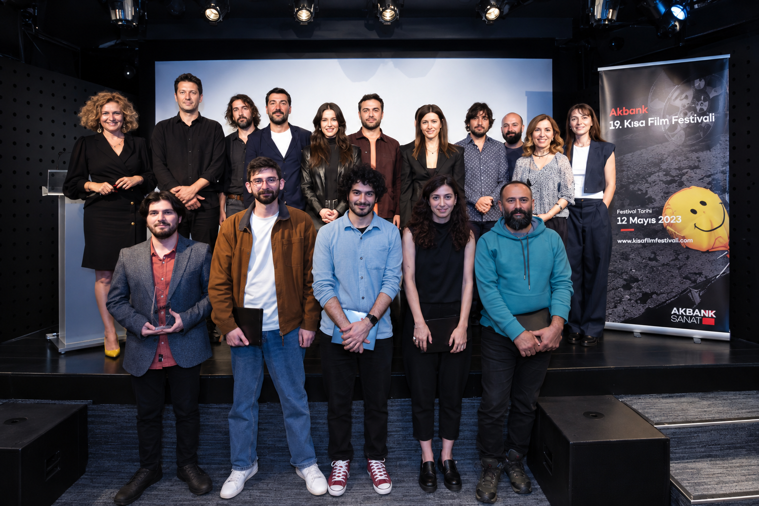 Geçmiş yılların Akbank Kısa Film Festivali görselleri
