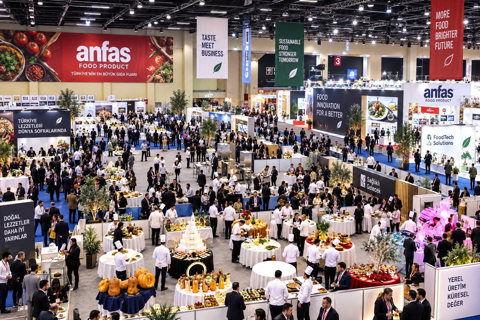 Geçmiş yılların ANFAŞ Food Product görselleri