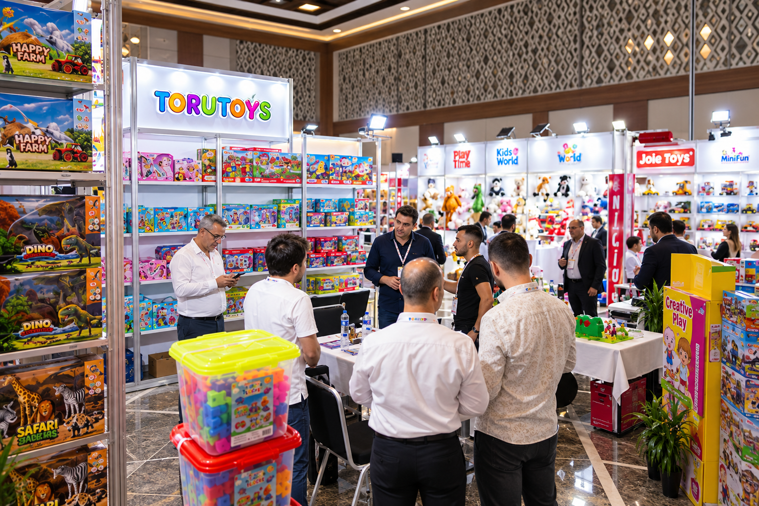 Geçmiş yılların Expo Toybir Oyuncak Fuarı görselleri