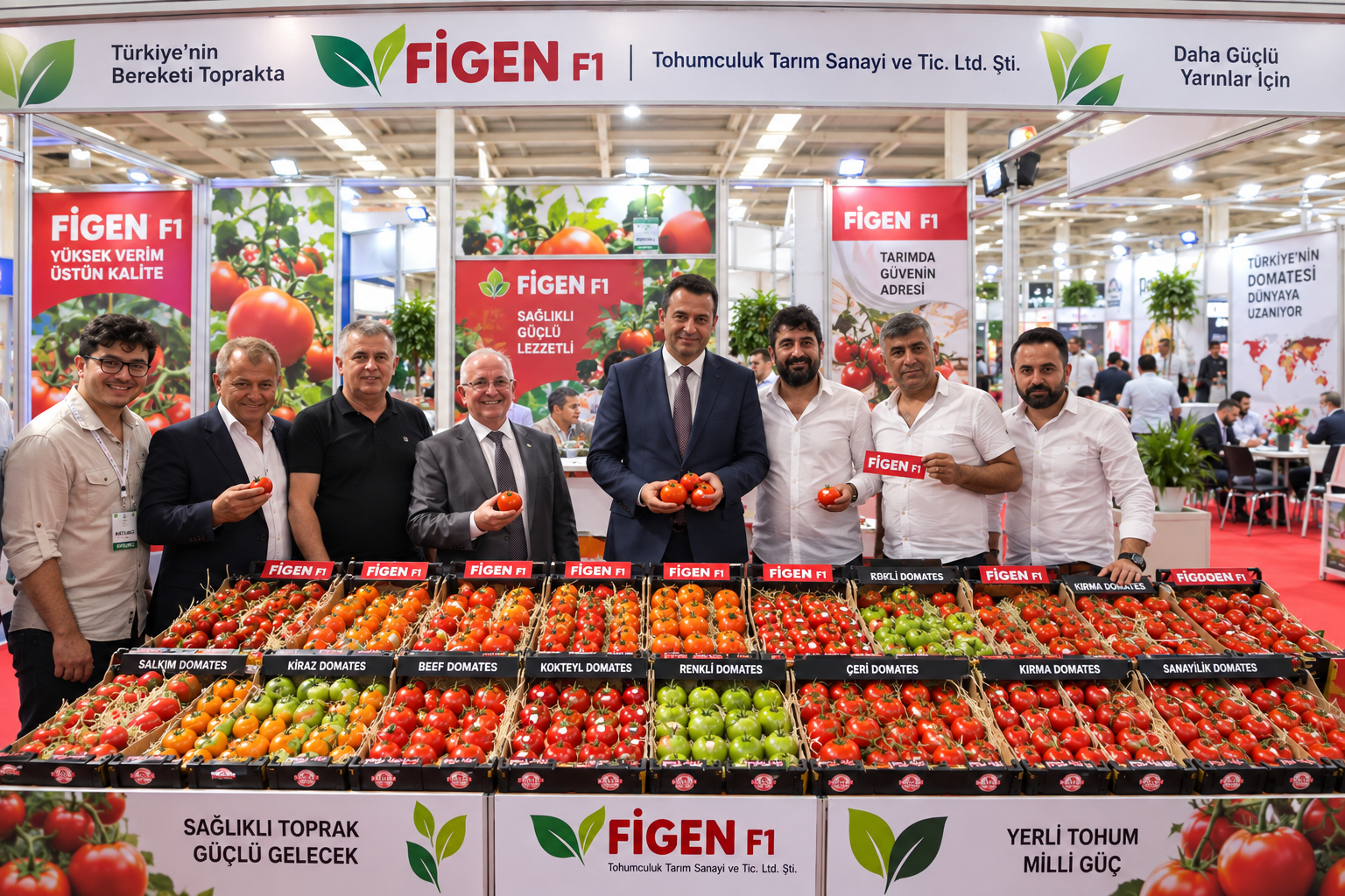 Geçmiş yılların Kaş Tarım Fuarı görselleri