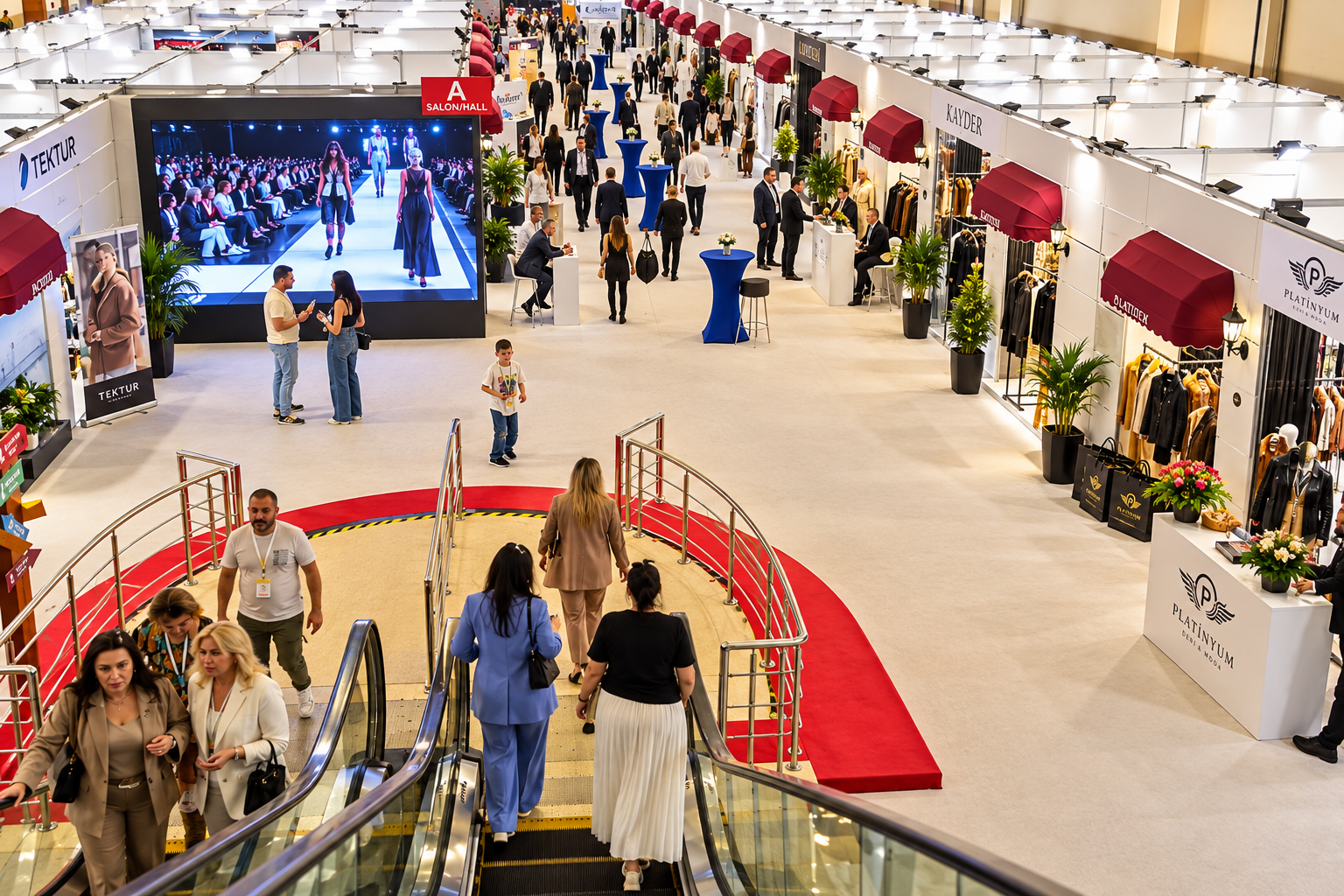Geçmiş yılların TDK Deri ve Kürk Moda Şov görselleri