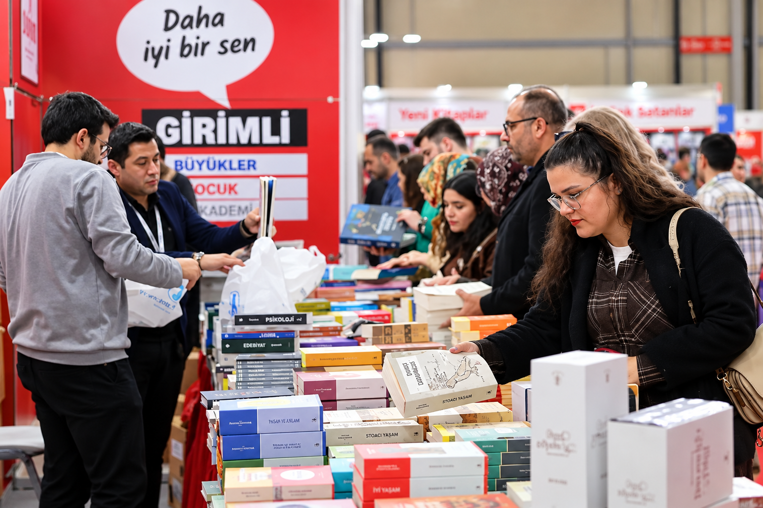 Geçmiş yılların Çukurova Kitap Fuarı görselleri