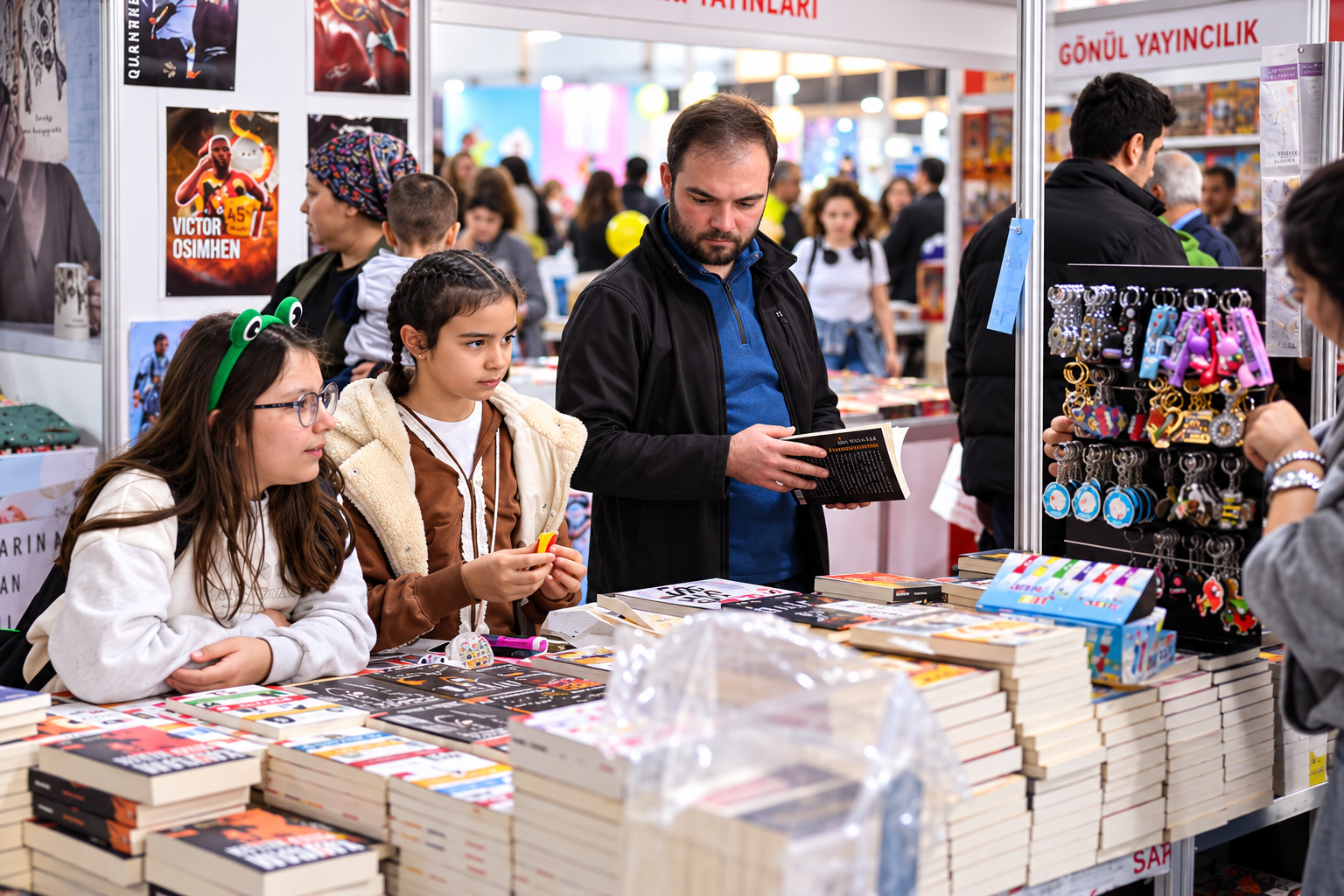 Geçmiş yılların Çukurova Kitap Fuarı görselleri