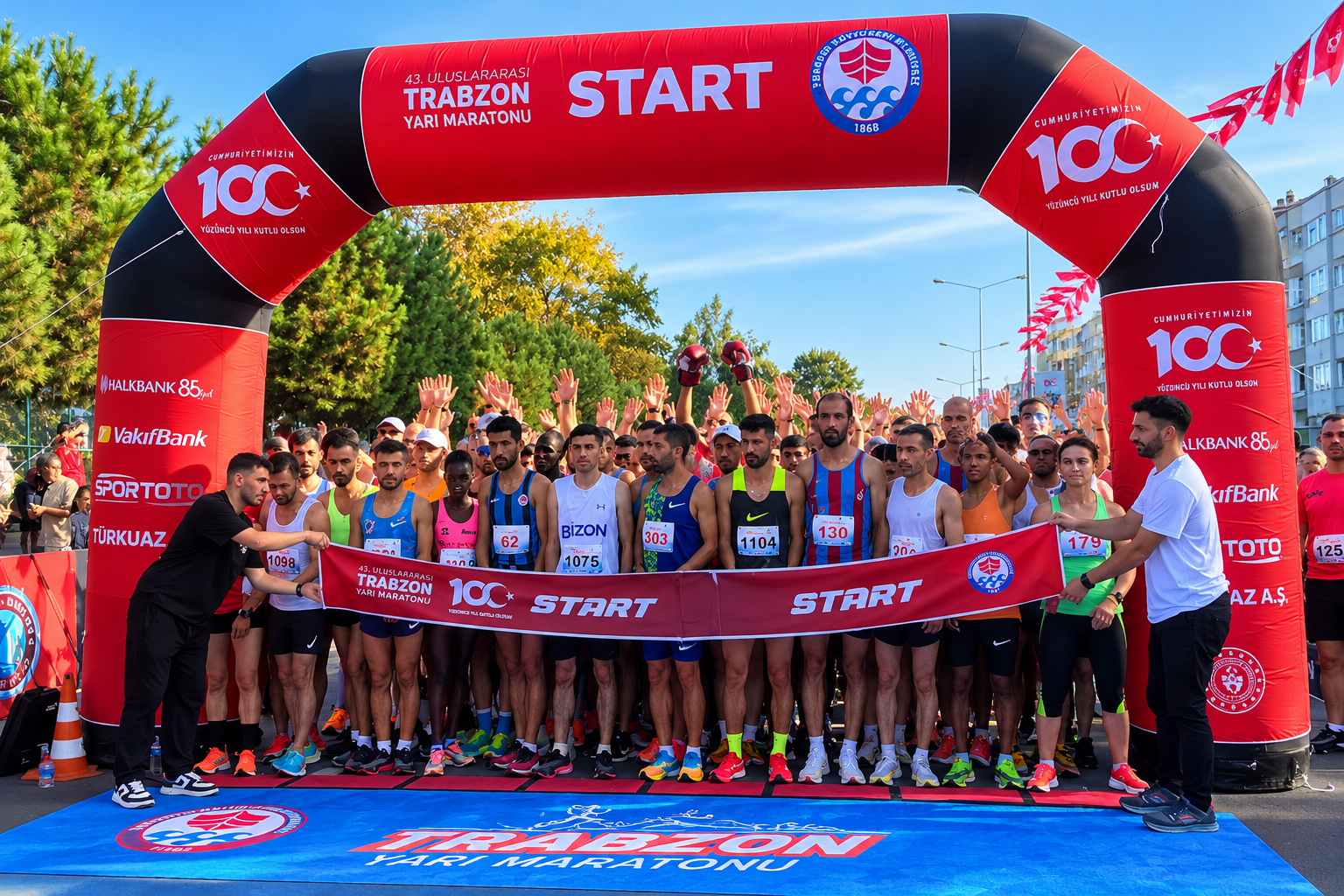 Geçmiş yılların Trabzon Yarı Maratonu görselleri